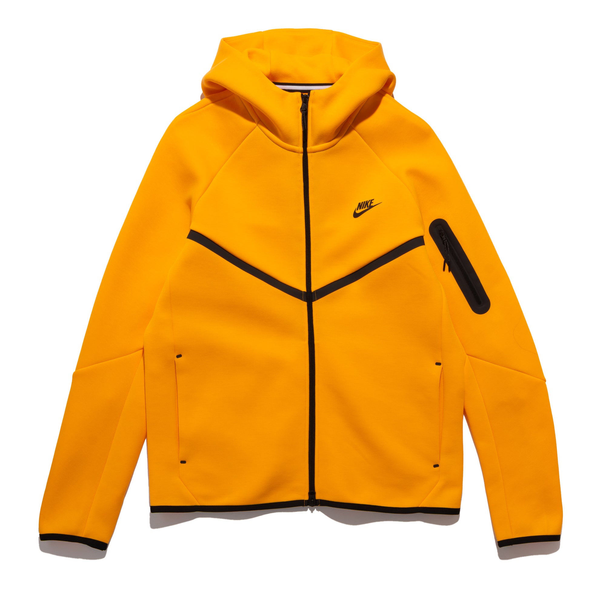 nike tech hoodie yellow