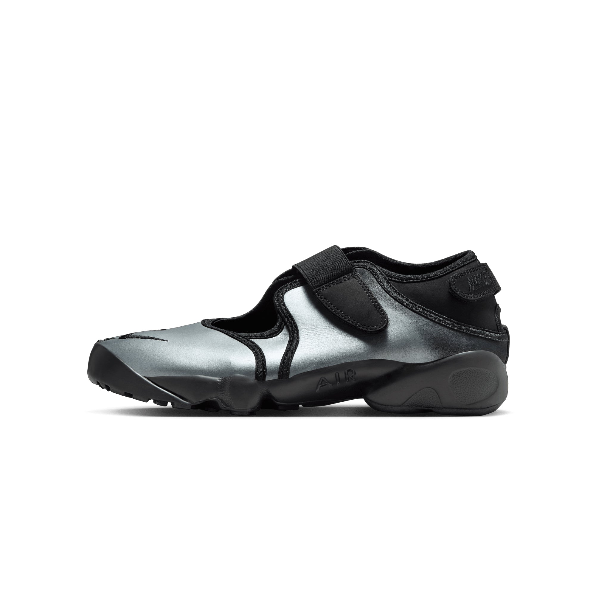 Women's Air Rift Leather METALLIC SILVER/BLACK IH3656-095 Women's Air Rift Leather METALLIC SILVER/BLACK IH3656-095