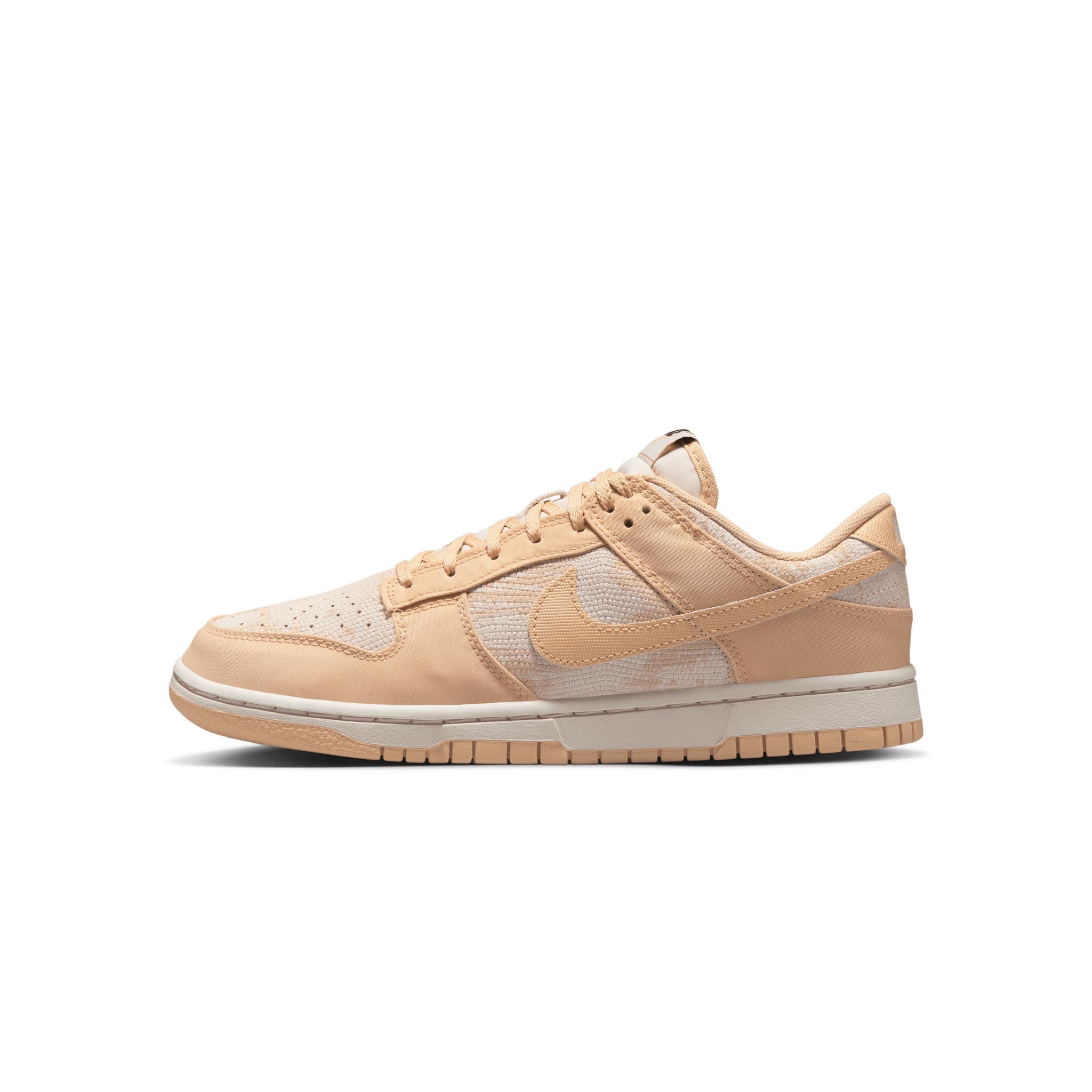 Women's Nike Dunk Low Lt Orewood BRN/Sesame-University Red HJ5777