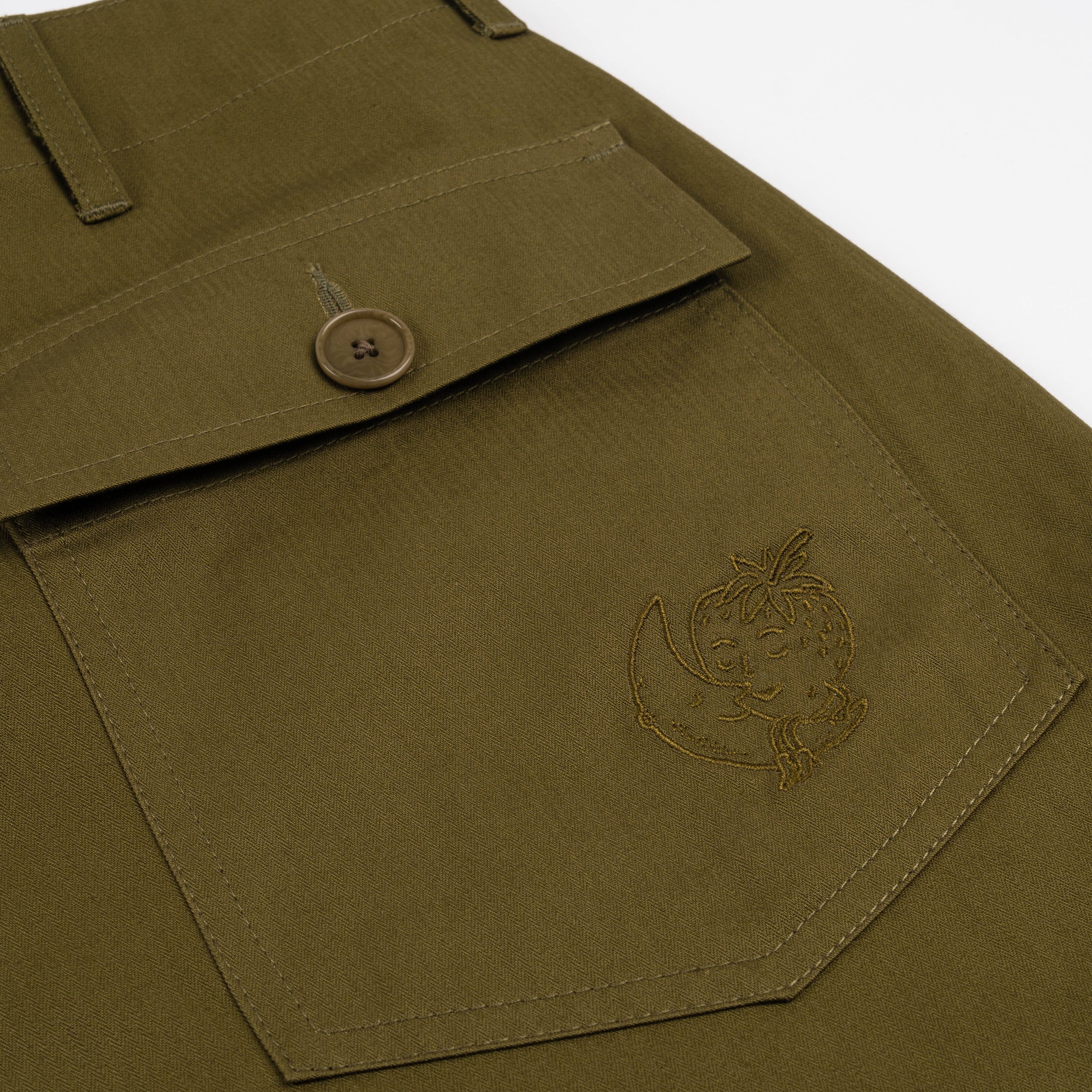 SHFWW x Samira Nasr Military Pant Green SHF04P311