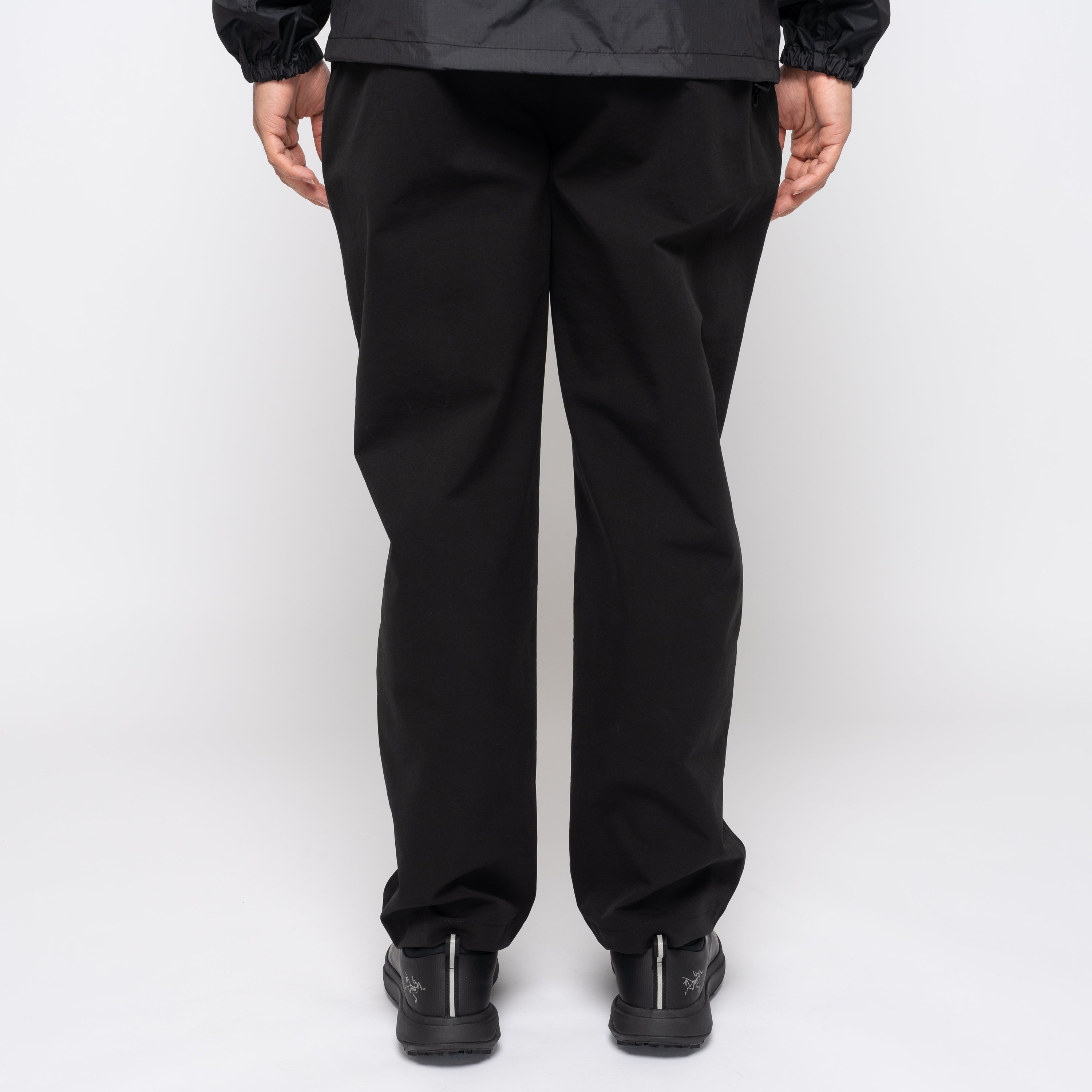 One Tuck Tapered Stretch Pants Black GL74198