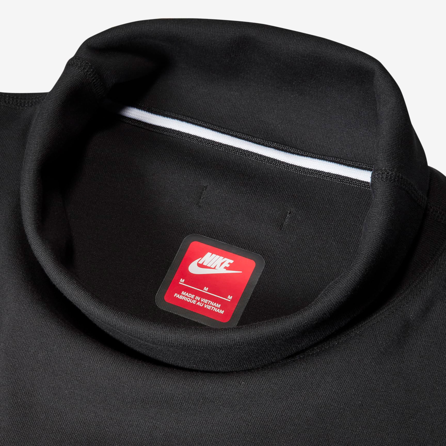 Nike Tech Fleece Reimagined Oversized Turtleneck FB8169-010 Black