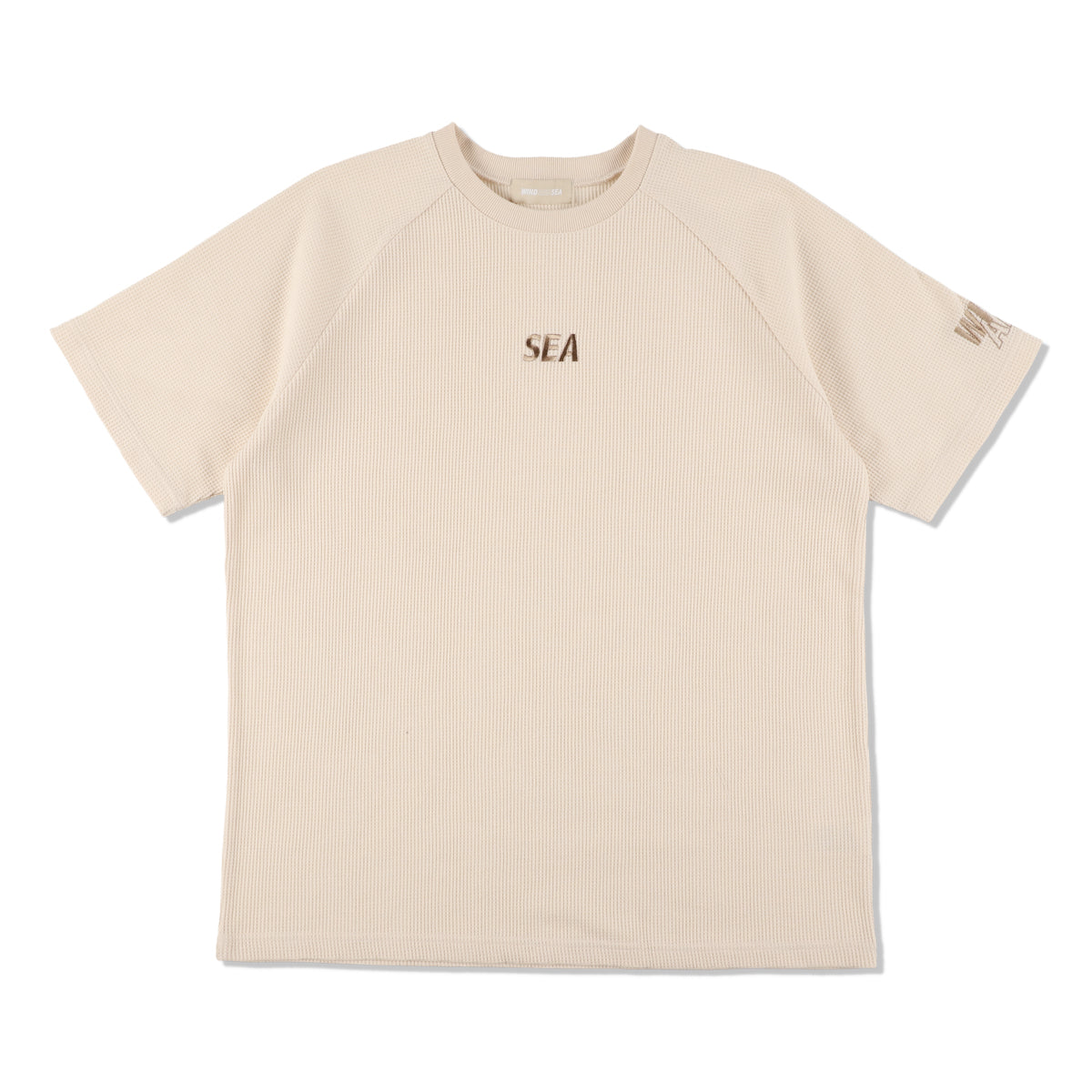 S/S Waffle Raglan Tee Ivory WDS-O-ESS-24-Q3-WAF-03 – Capsule