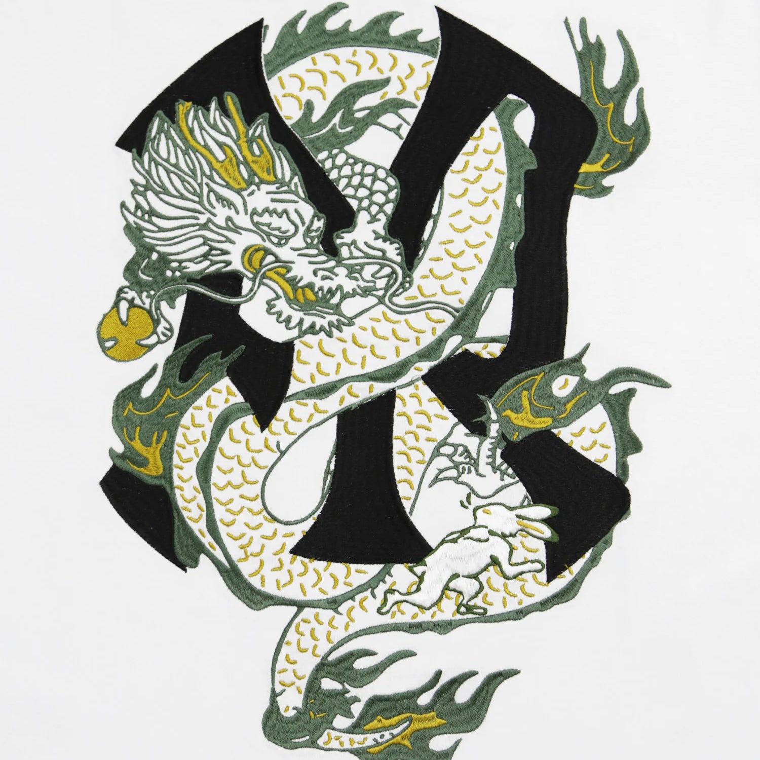 Dragon FR Embroidery Tee FRC2939 White