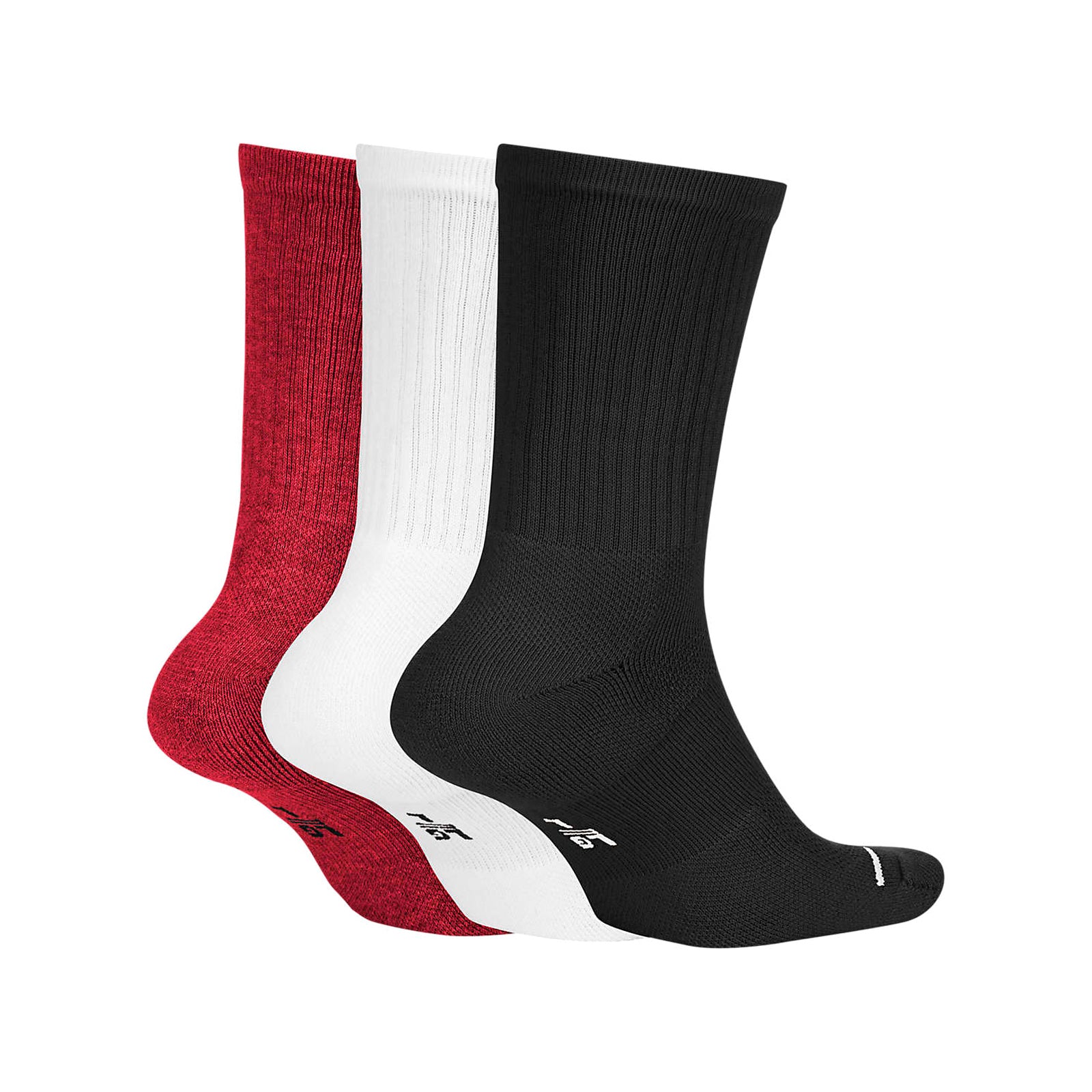 Nike Jordan Everyday Max 3 pack ankle socks in black