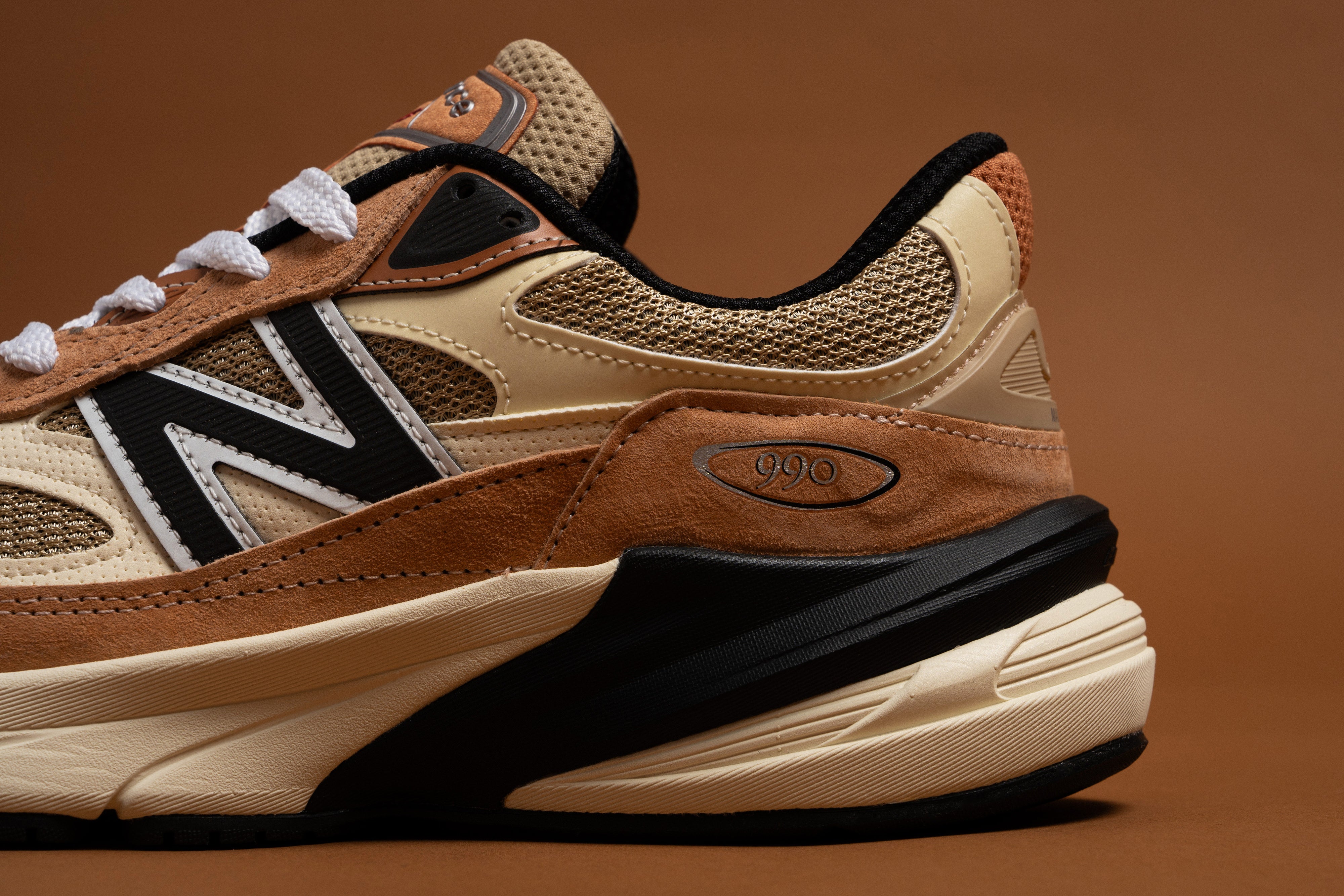 Orange new balance 990 clearance