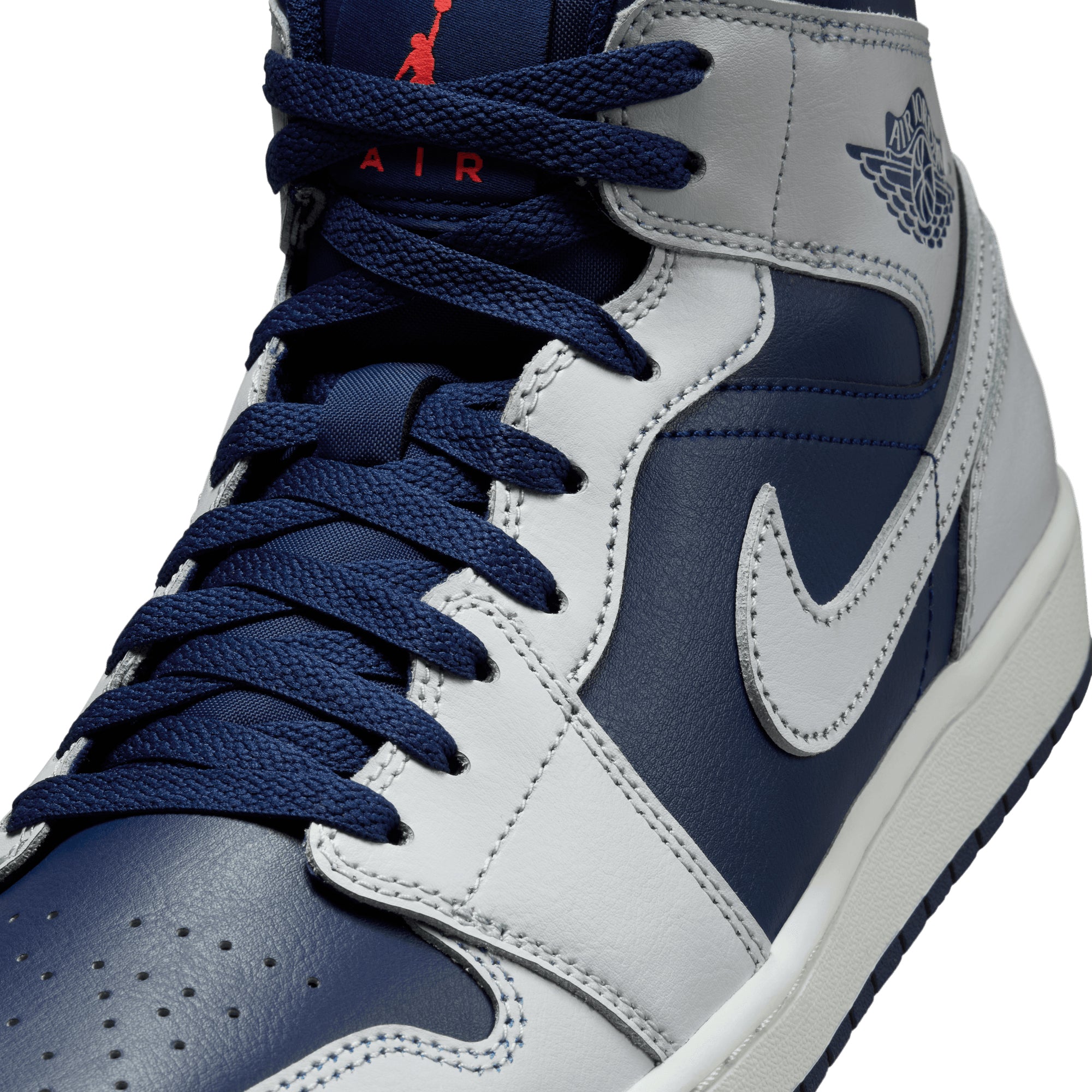 Jordan バスケットボールシューズ ネイビー/ホワイト Air Jordan 1 Mid BLUE VOID DQ8426-403 – Capsule