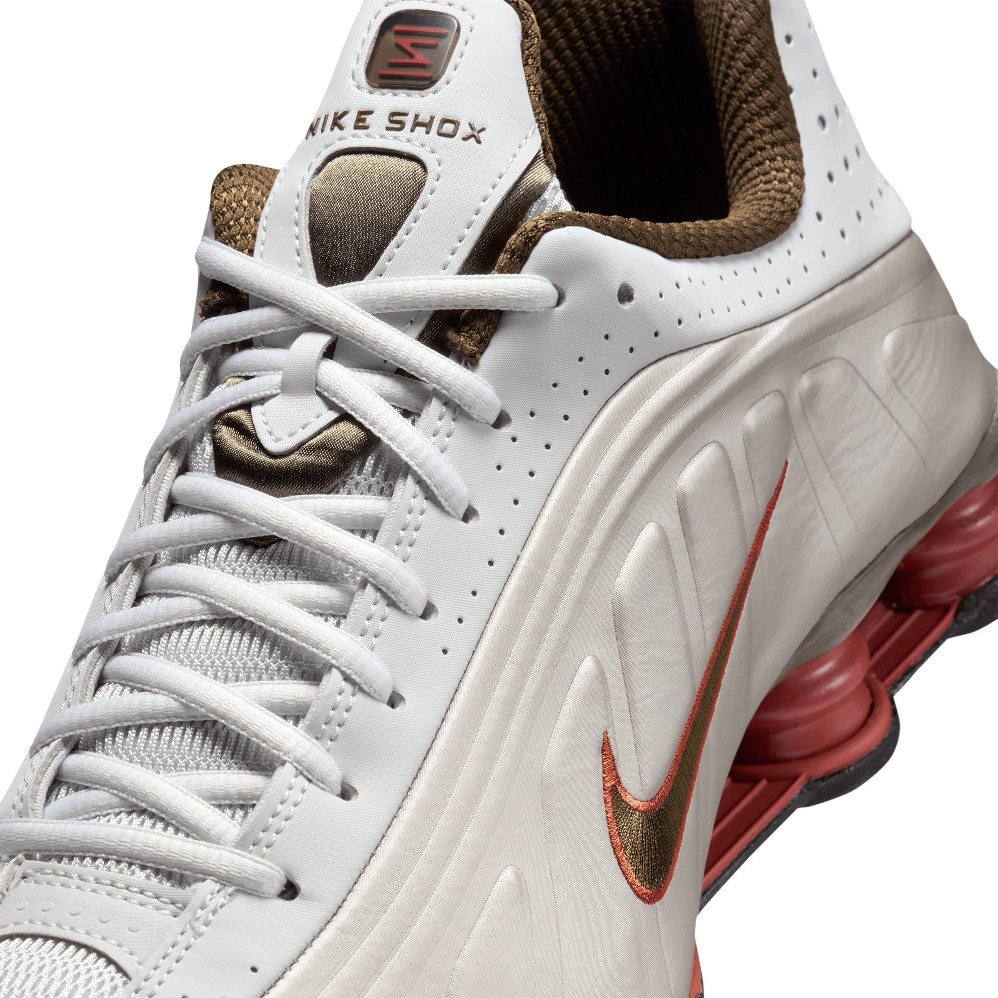 Nike Shox R4 VAST GREY/DARK HAZEL-DUSTY PEACH HQ1988-010