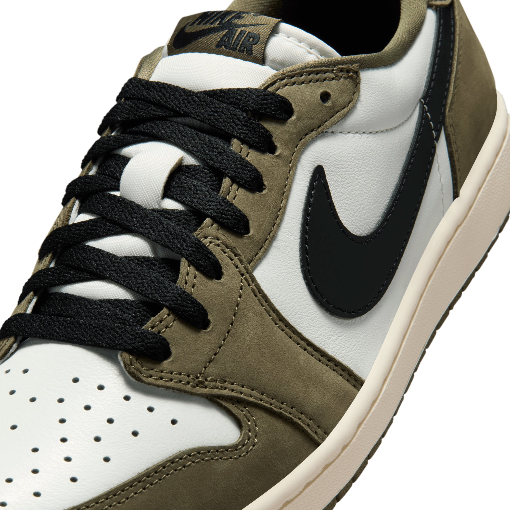 Air Jordan 1 Retro Low MEDIUM OLIVE HQ6998-200 – Capsule