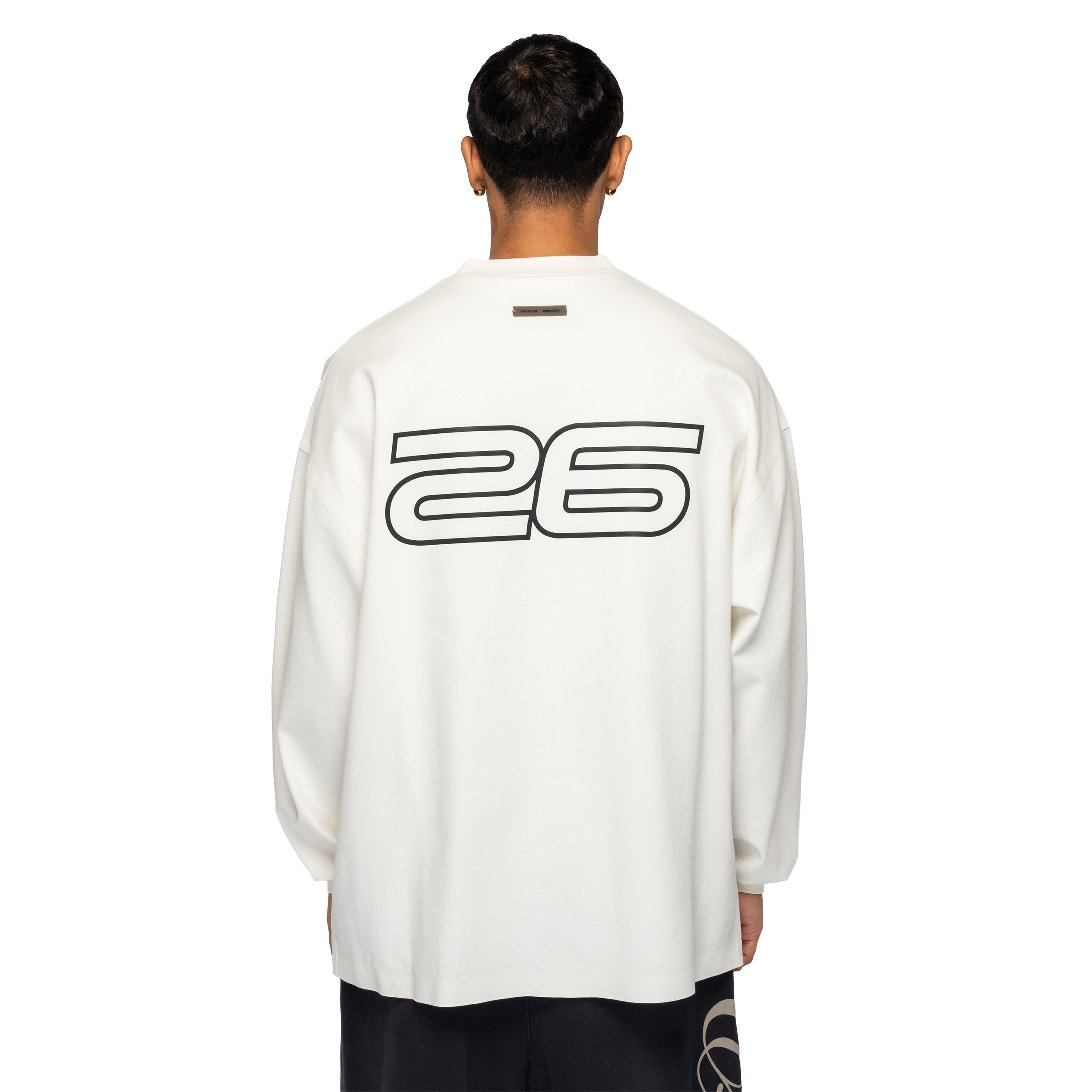 90's Long Sleeve Tee Ivory 125HO254543F