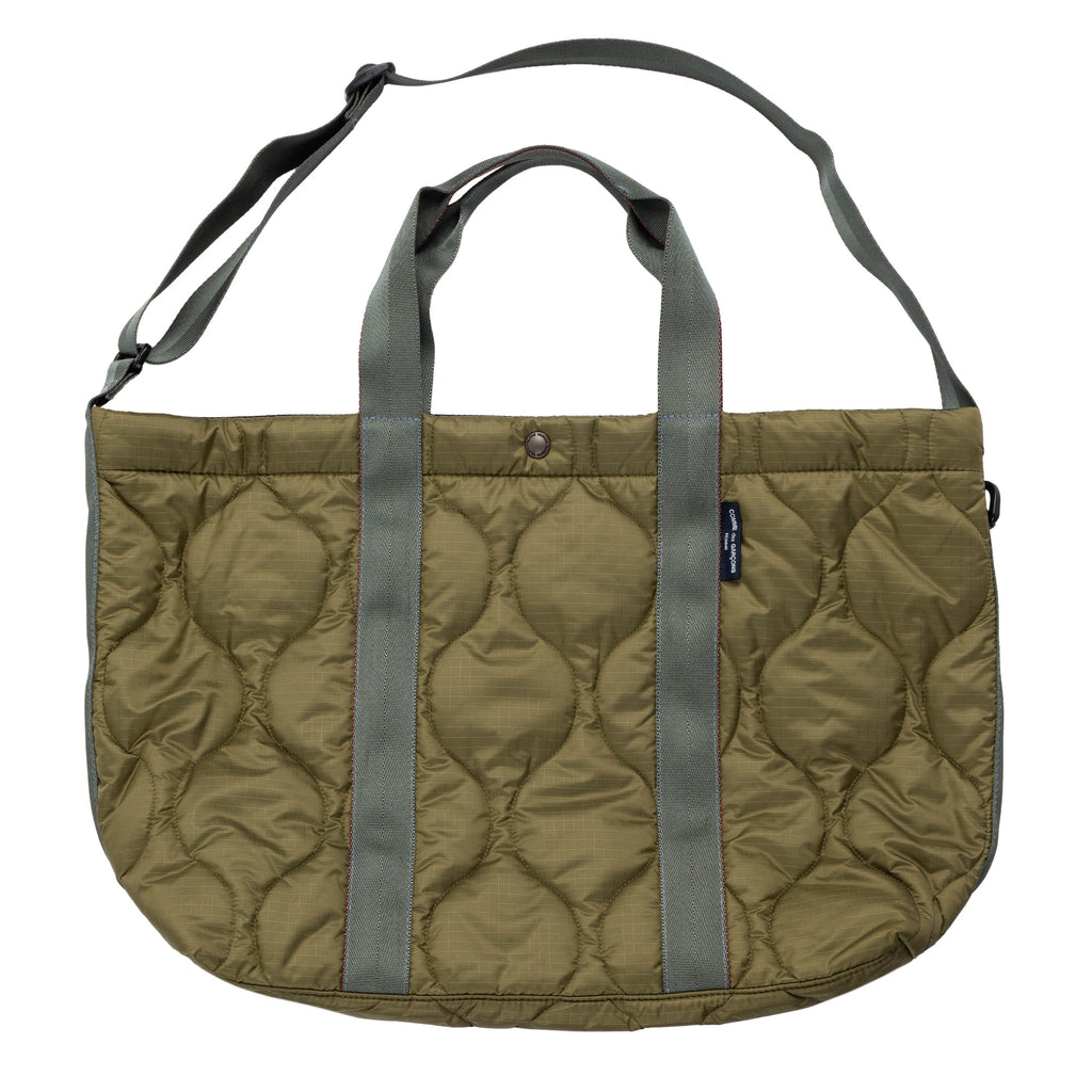 CdGH Quilted Tote Bag HL-K204-051-1 Olive