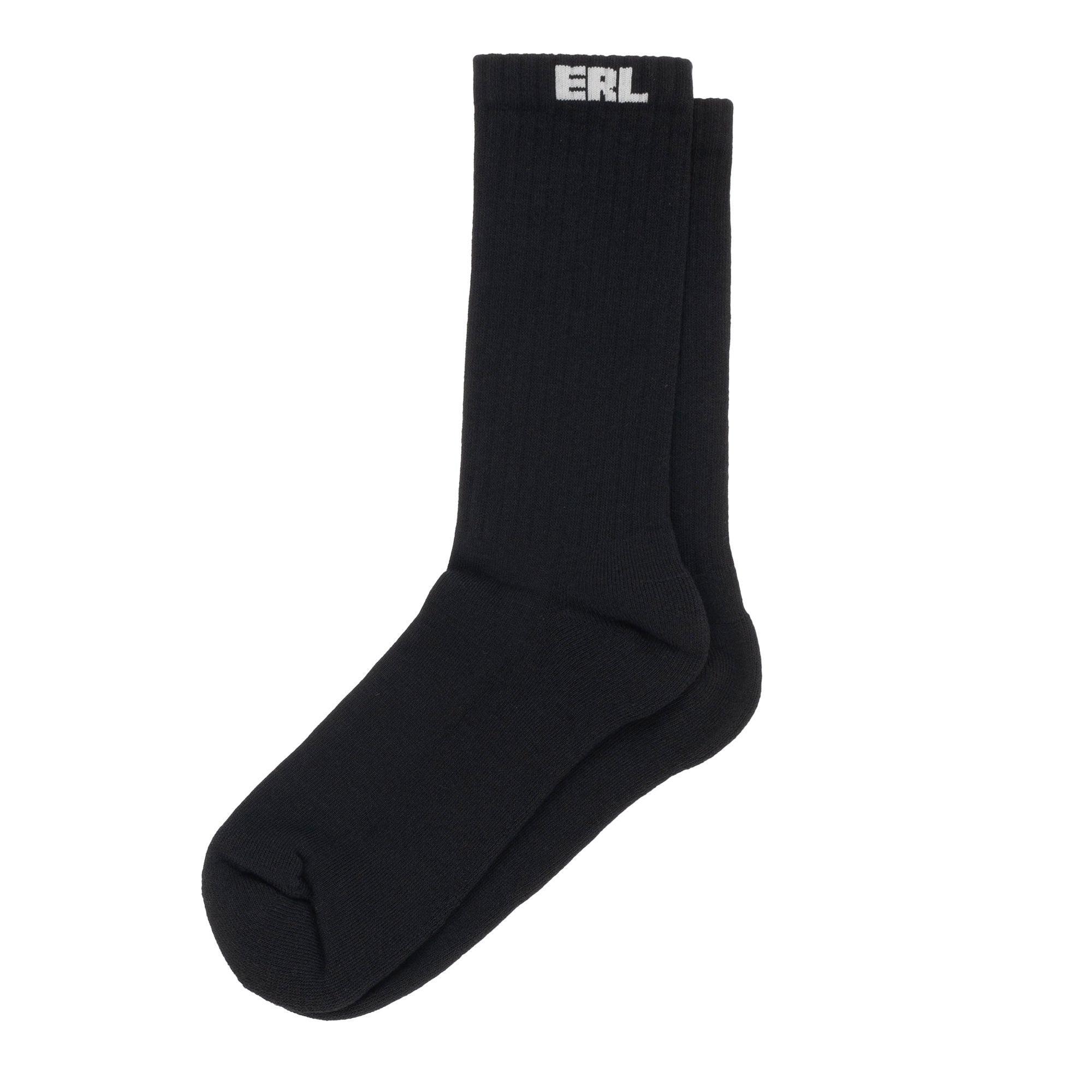 ERL Unisex Socks Black ERL07K011