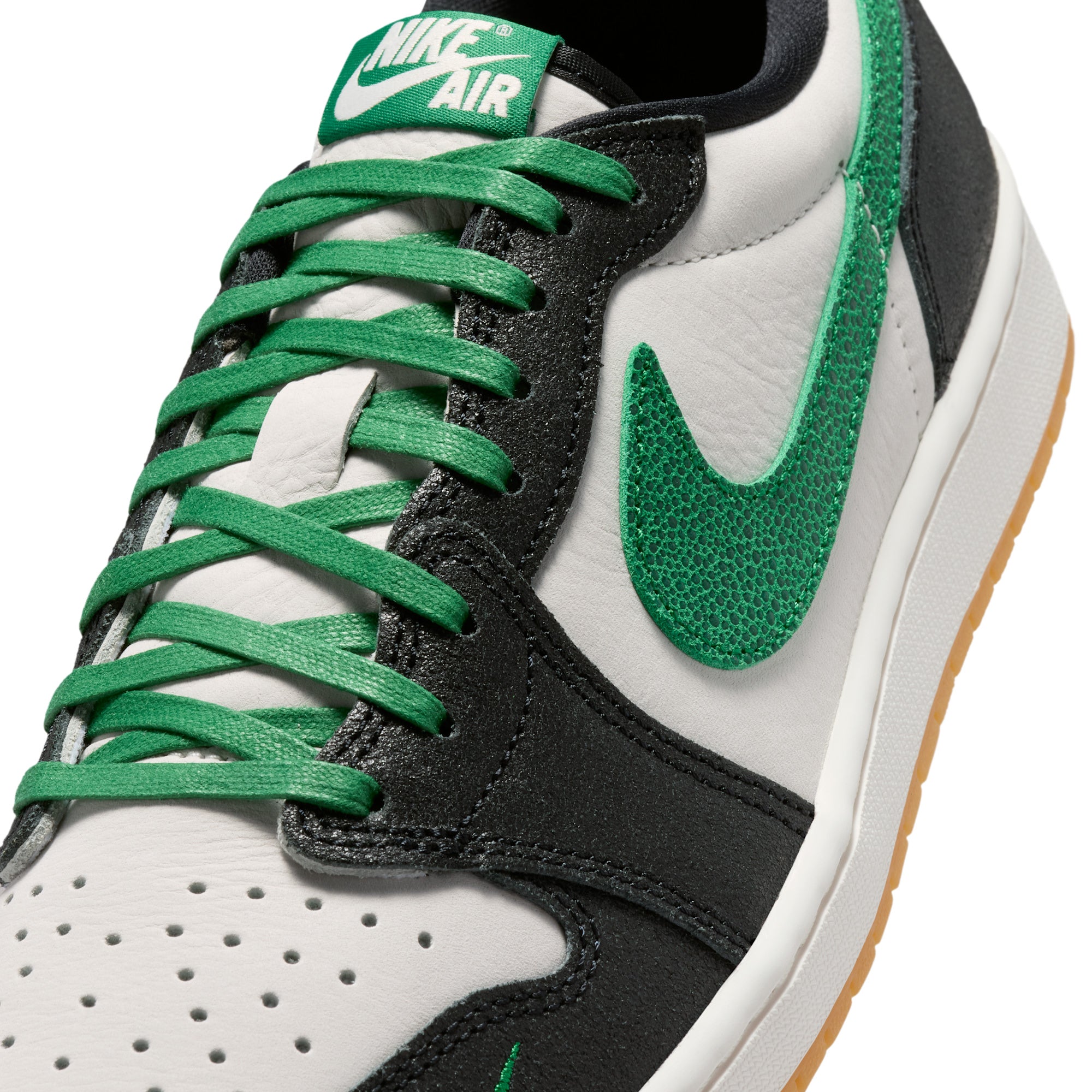 Air Jordan 1 Retro Low OG Phantom and Pine Green IR2283-030