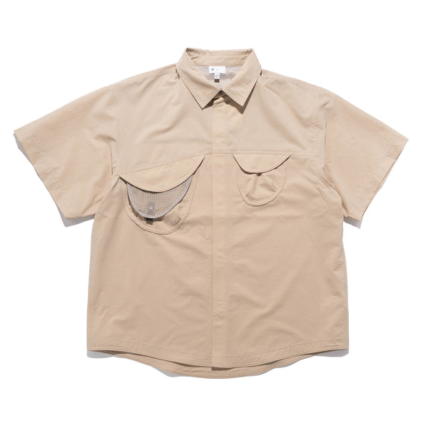 ZIGGY CHEN Notch Collar Zipped Jacket Brown _ FASCINATE