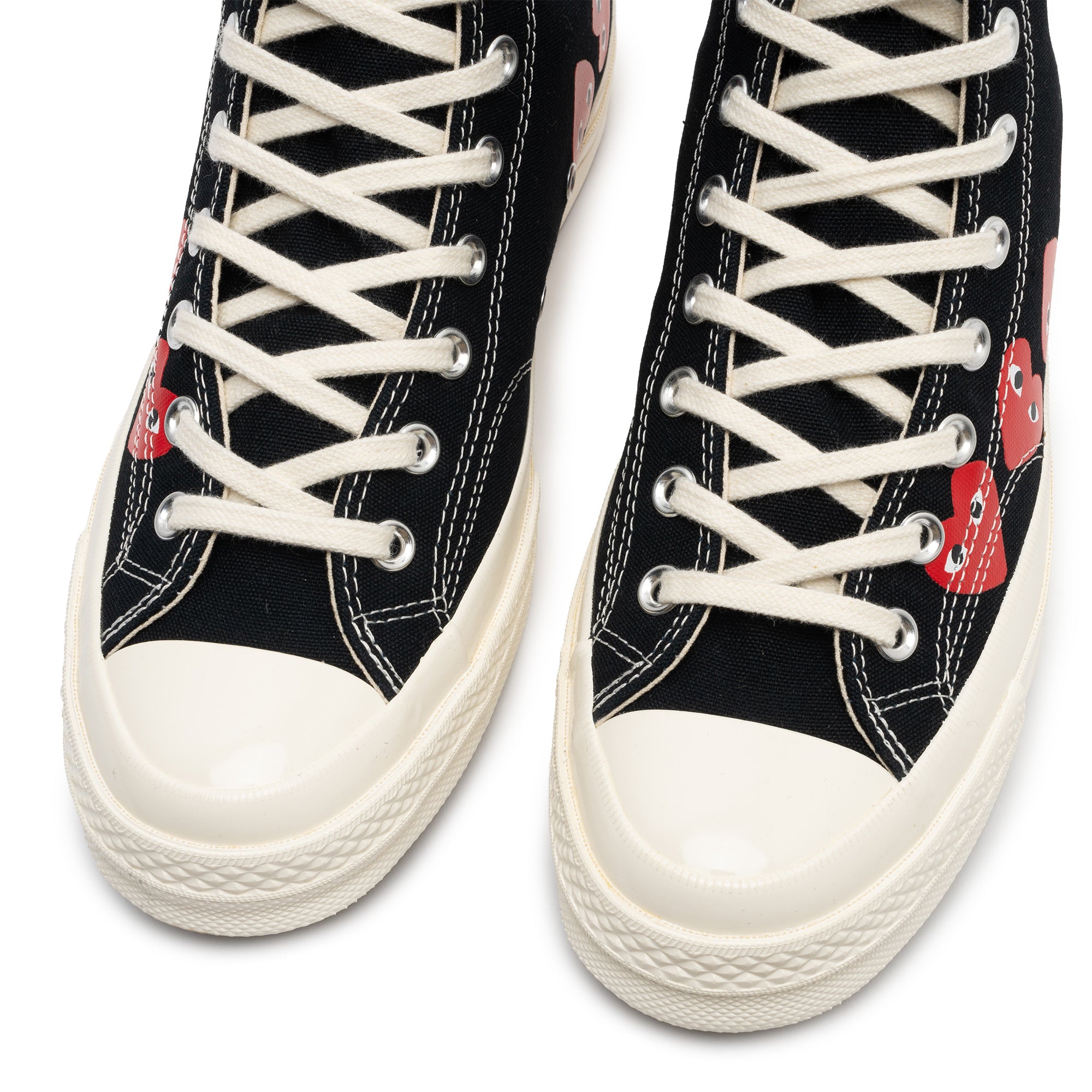 CT 70 Hi CDG Play Multi Heart A08147C Black Capsule