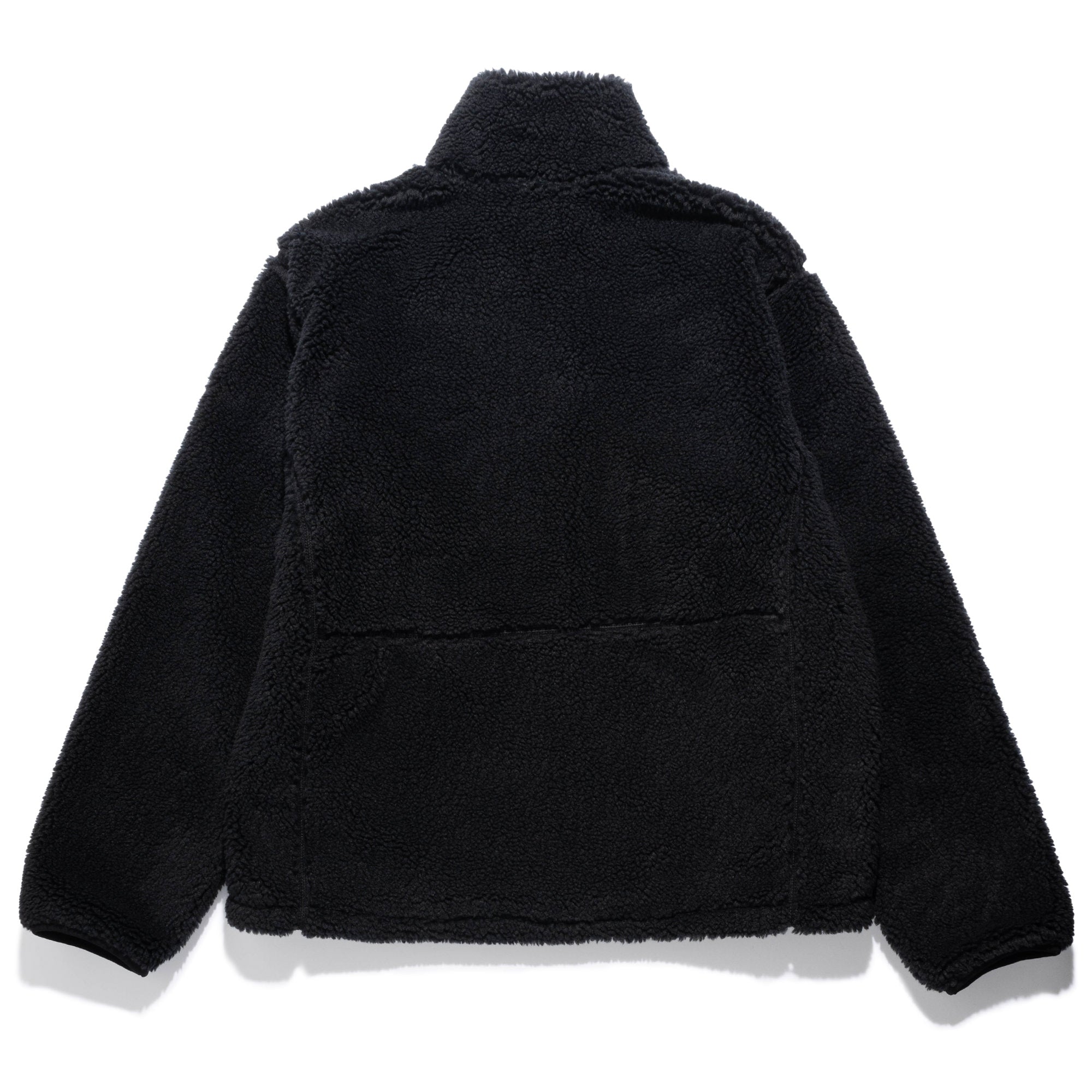Black pile jacket deals