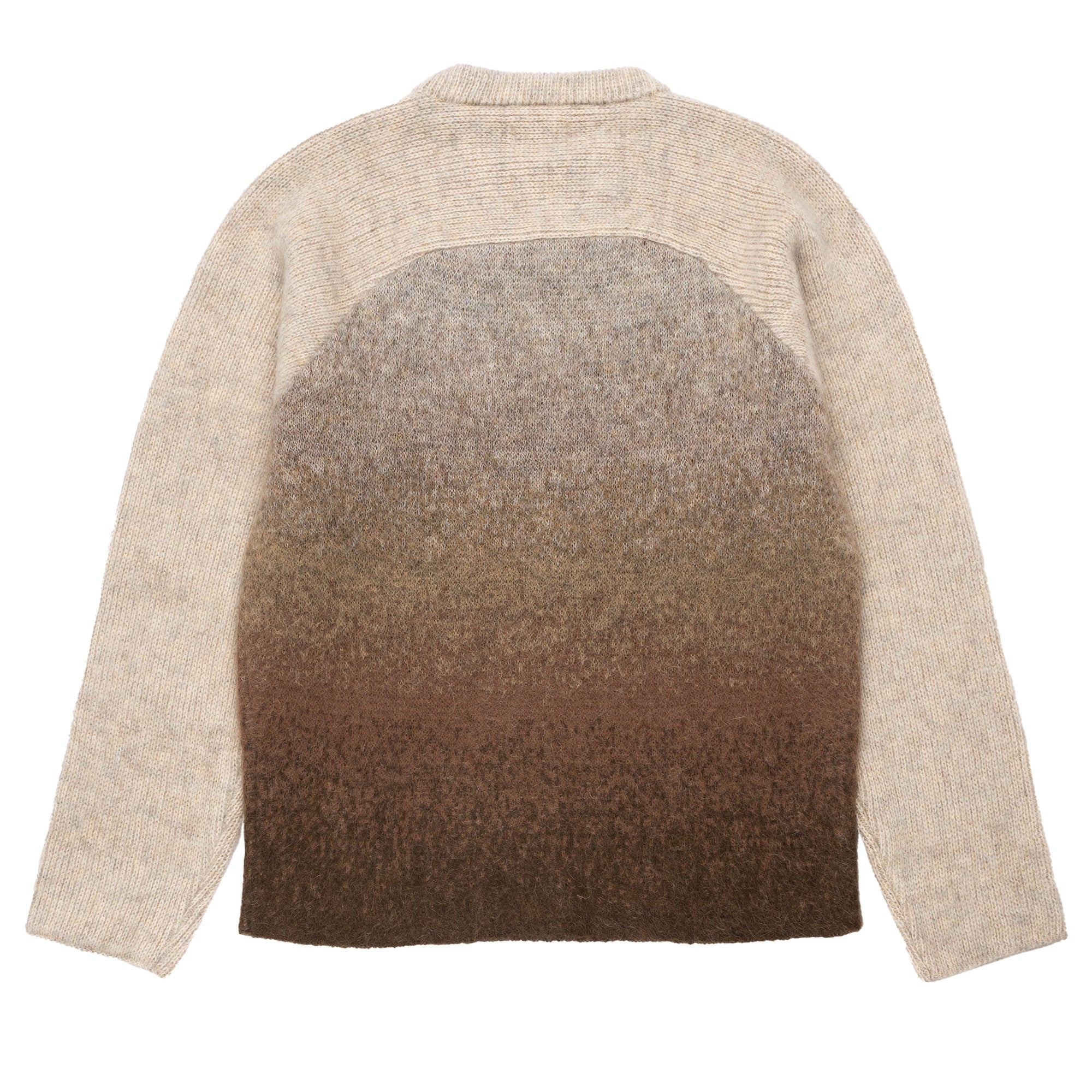 ERL Gradient Rainbow Sweater Knit ERL07N201 Brown