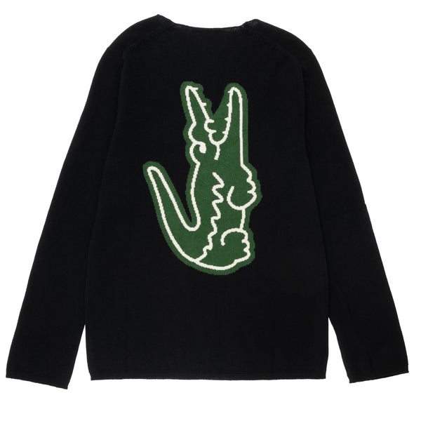 CDG SHIRT Lacoste Wool Sweater FL-N004-W23 Black – Capsule