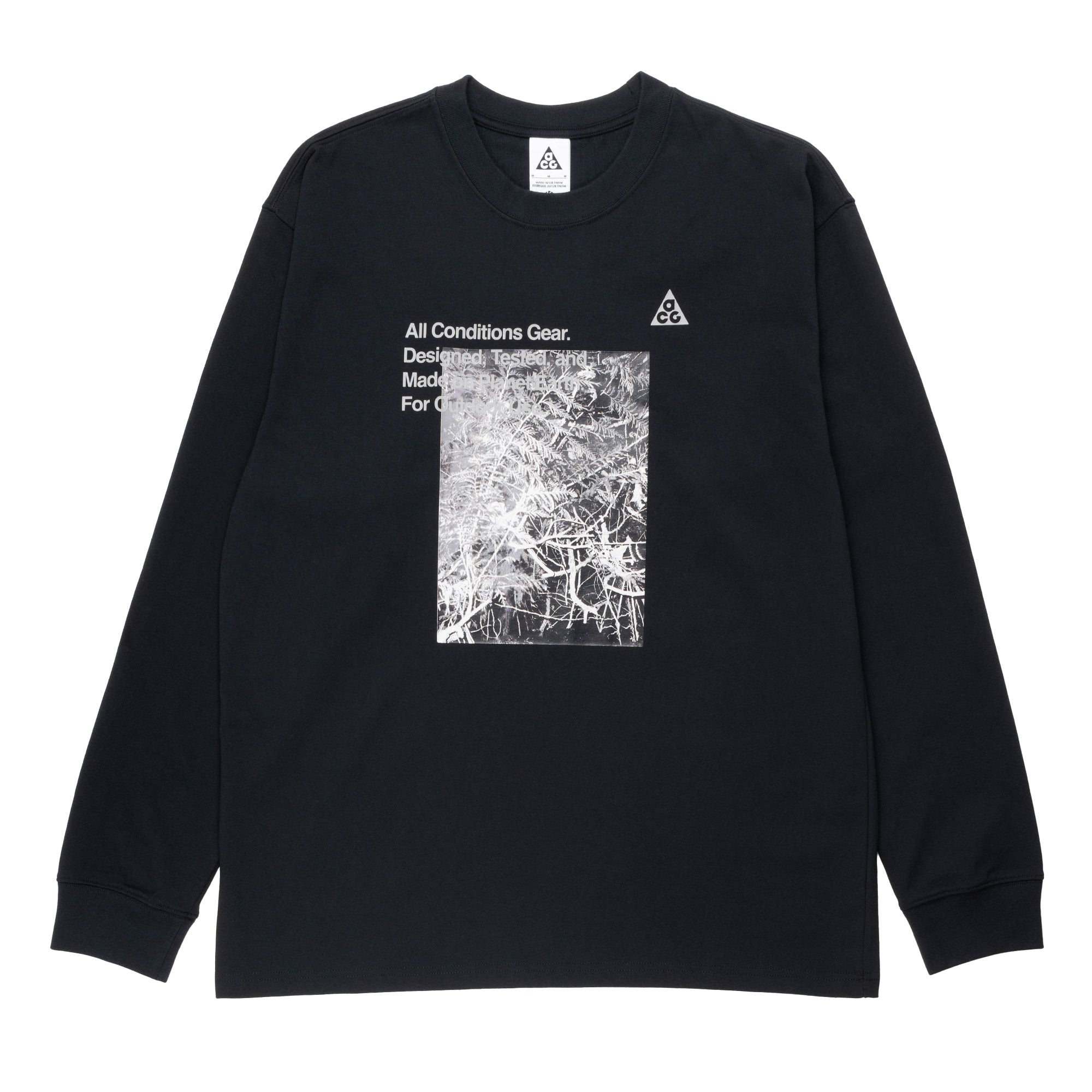 Nike ACG Long Sleeve Tee FN7318 010 Black Capsule
