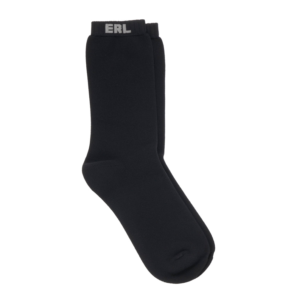 Unisex Knit Socks Black ERL08K071