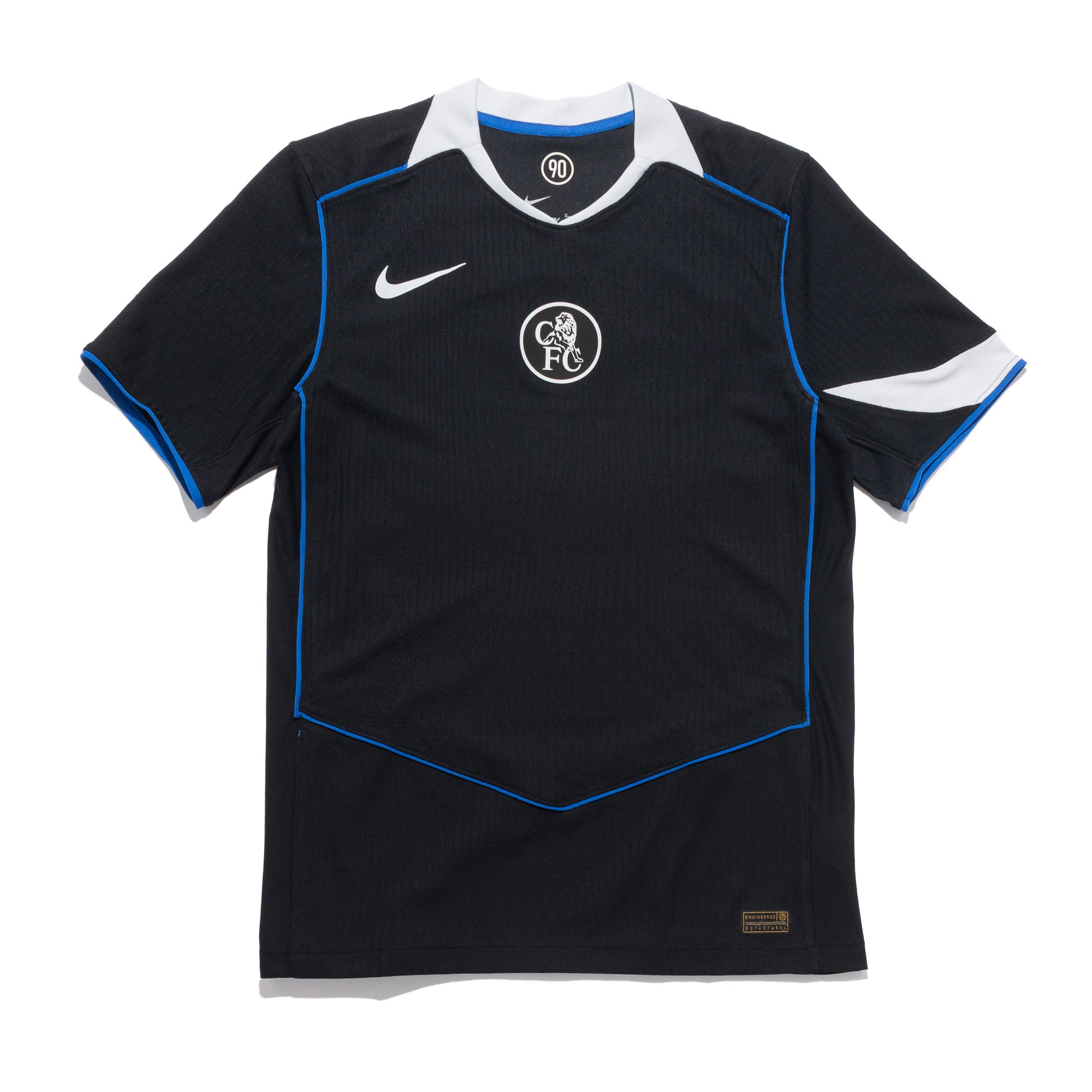 Chelsea FC 2025/26 Match Third Soccer Authentic Jersey BLACK HM3194-011
