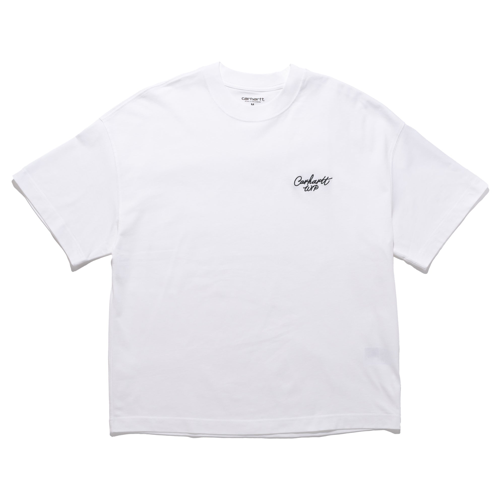 S/S Signature Script Tee White I033828