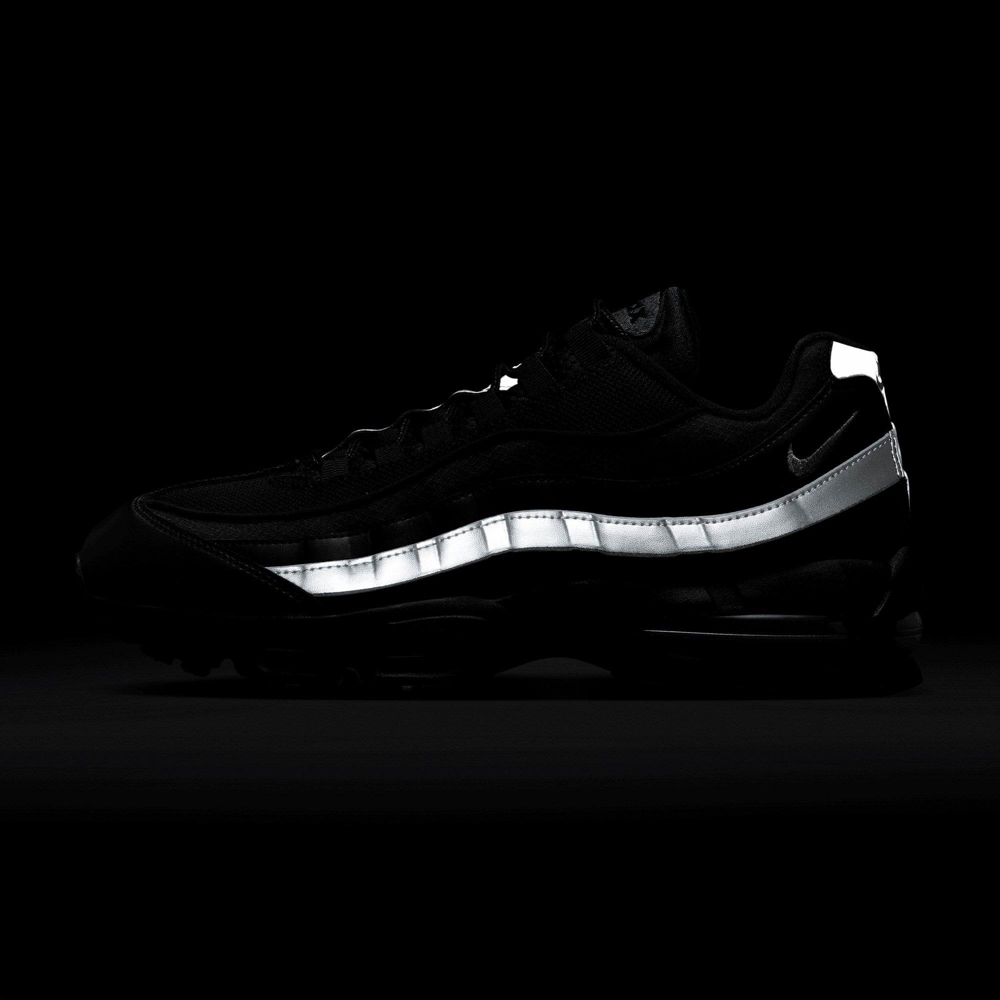 Nike Air Max 95 Big Bubble BLACK/METALLIC SILVER-BLACK-WHITE