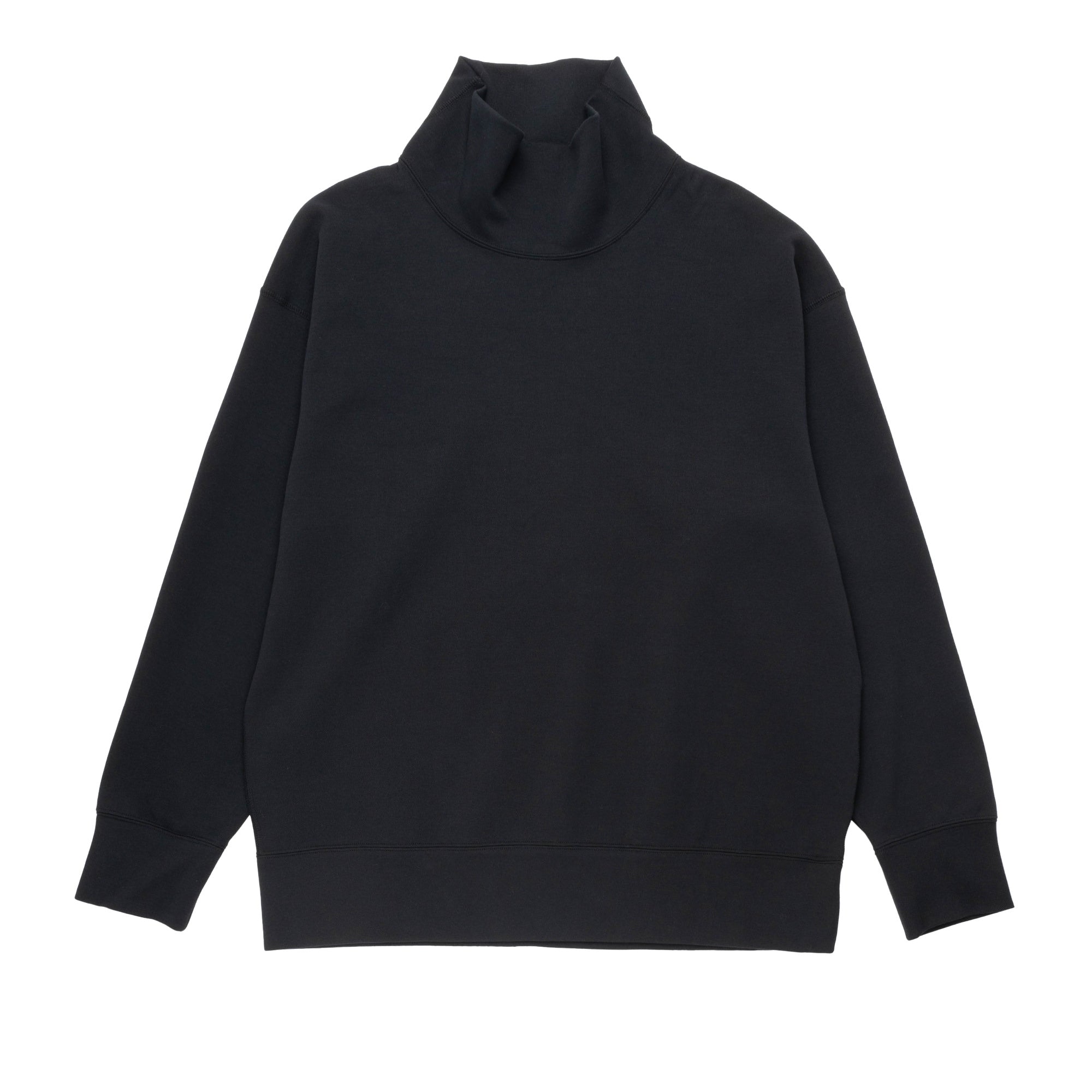 Black online fleece turtleneck