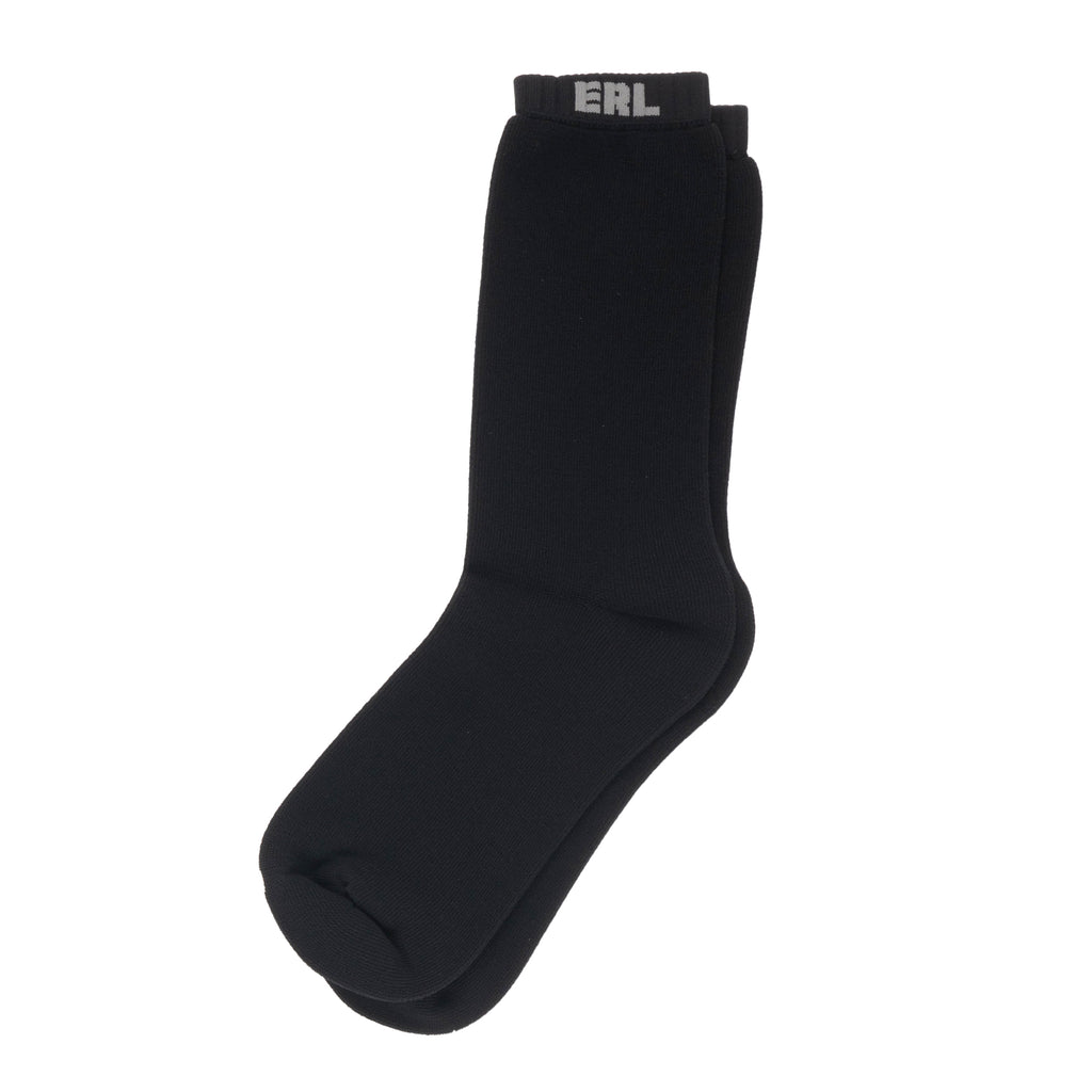 Unisex Knit Socks Black ERL08K071