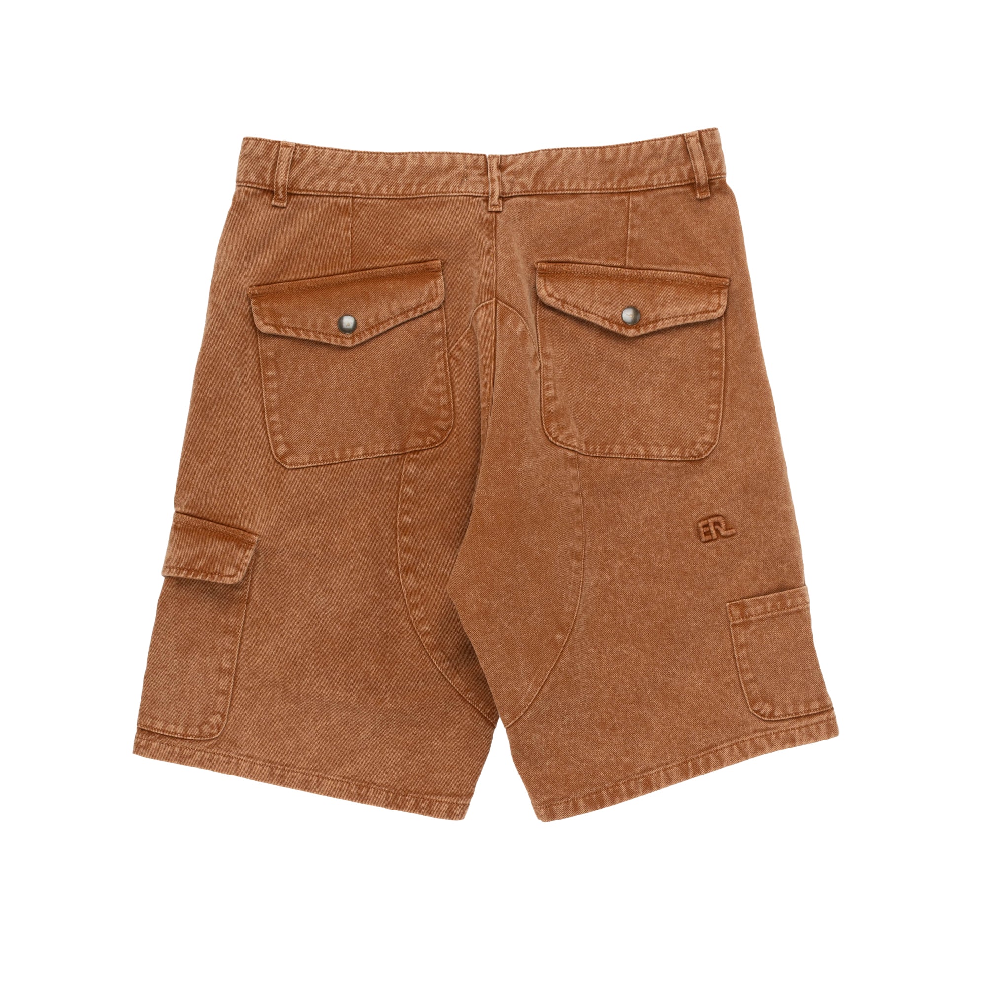 ERL Woven Cargo Shorts Brown ERL08P009