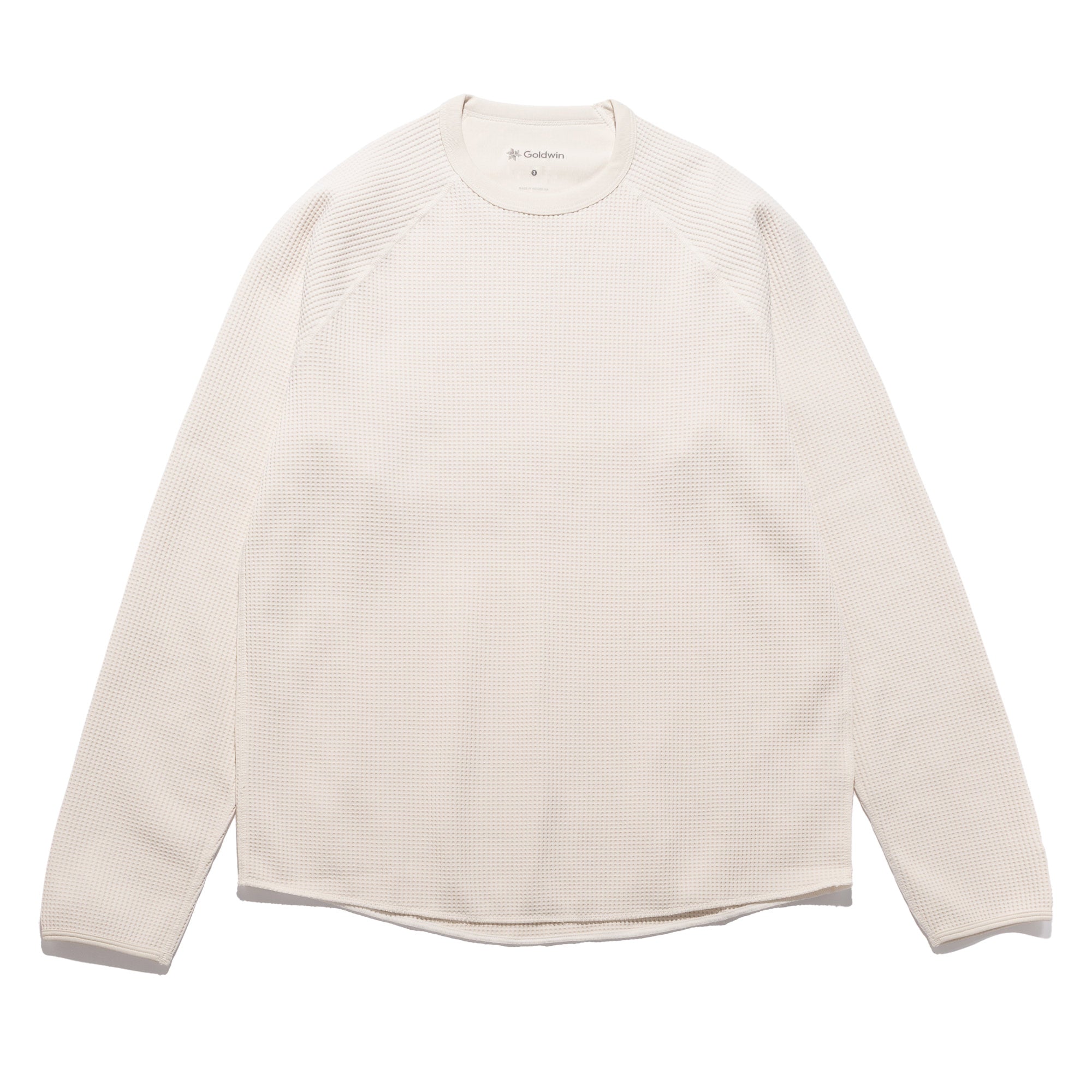 Waffle Light LS Tee Ivory GL45142