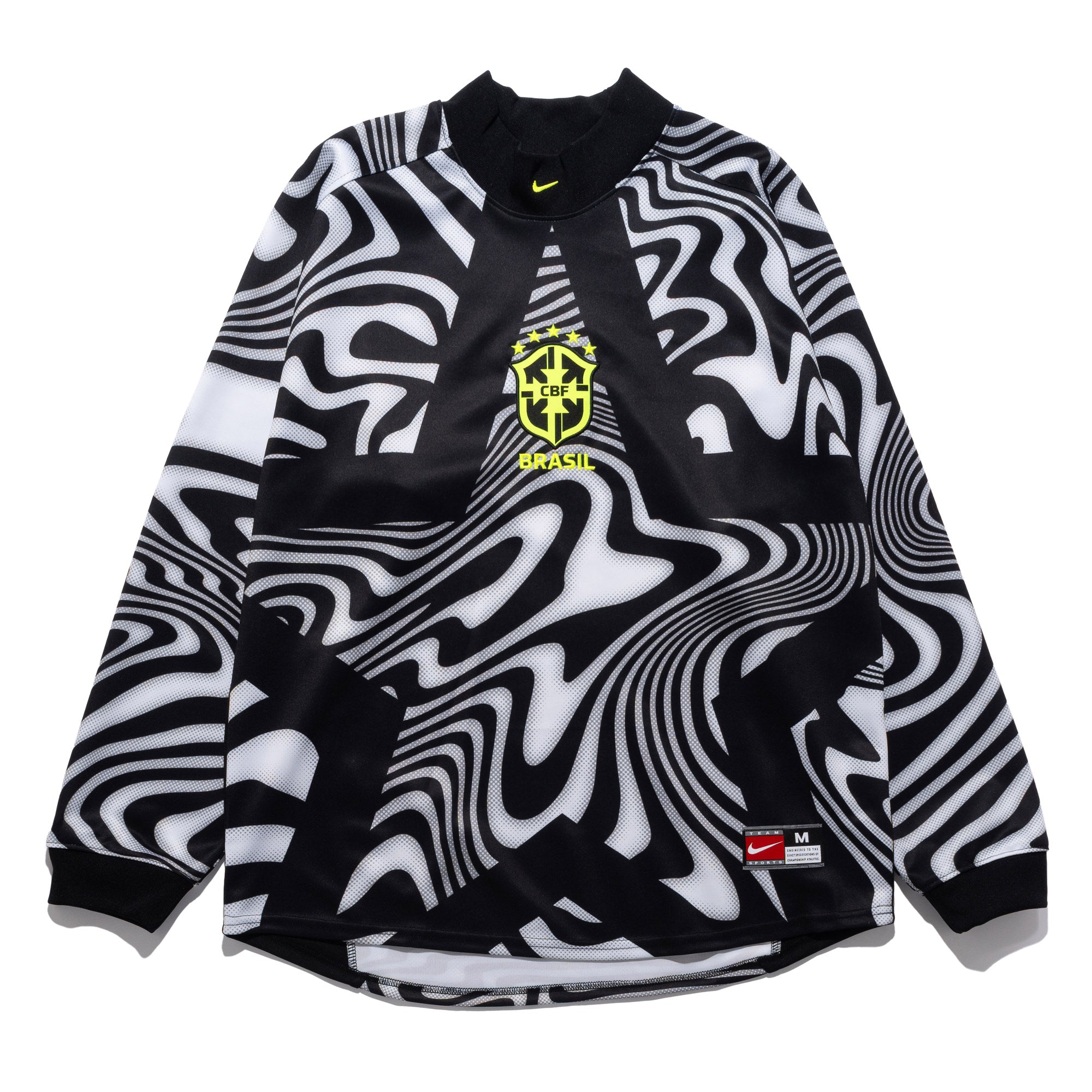 Brazil Authentic Goalkeeper Jersey BLACK IO0795-010