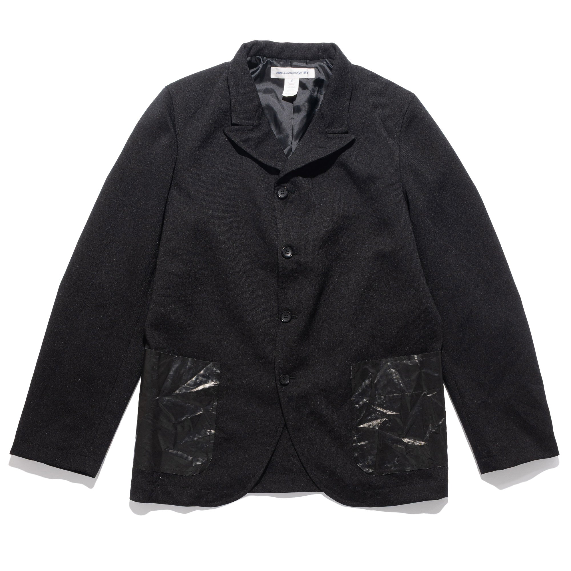 CDG Shirt Patch Pocket Blazer Black FP-J501-W25