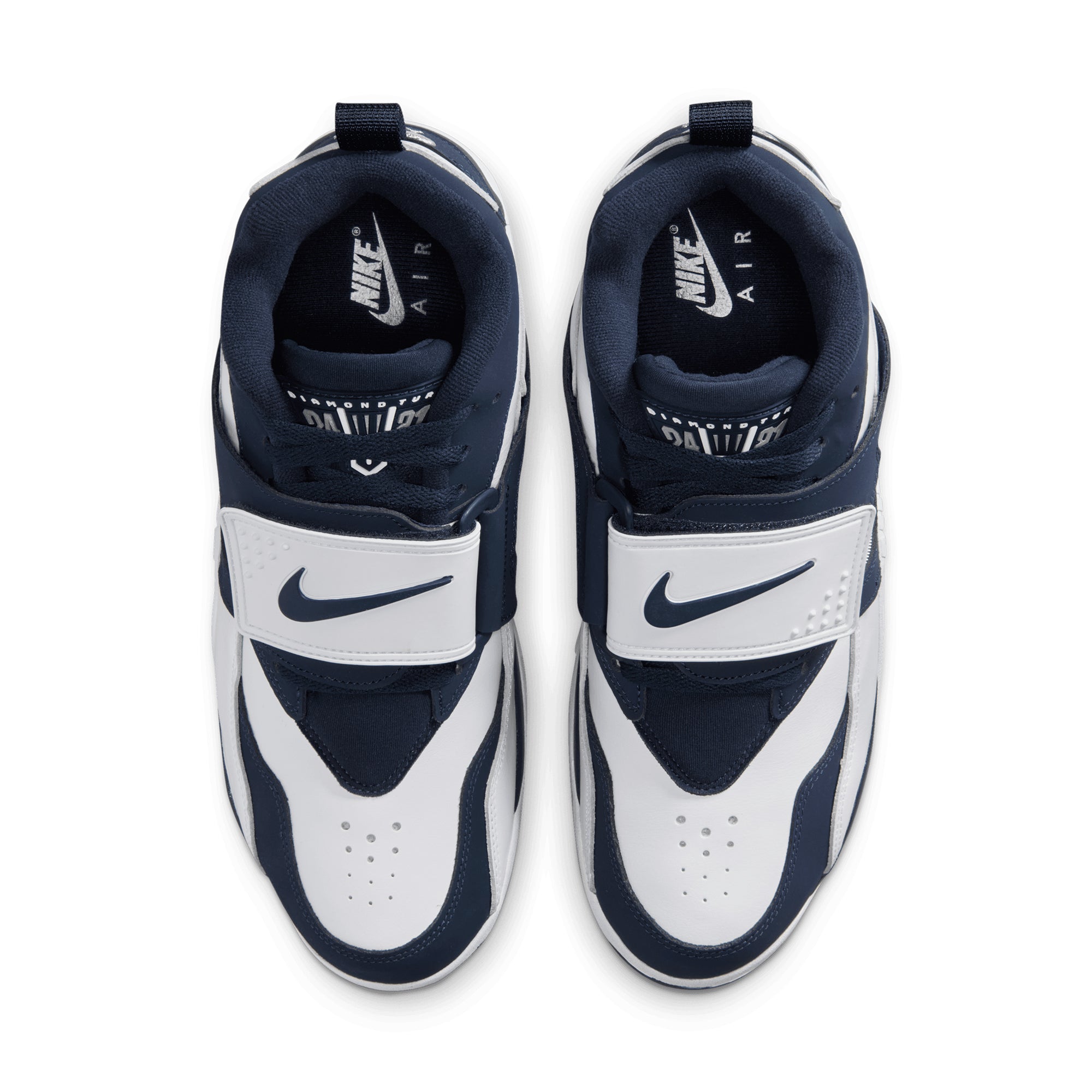 Nike Air Diamond Turf WHITE/COLLEGE NAVY FZ8224-101