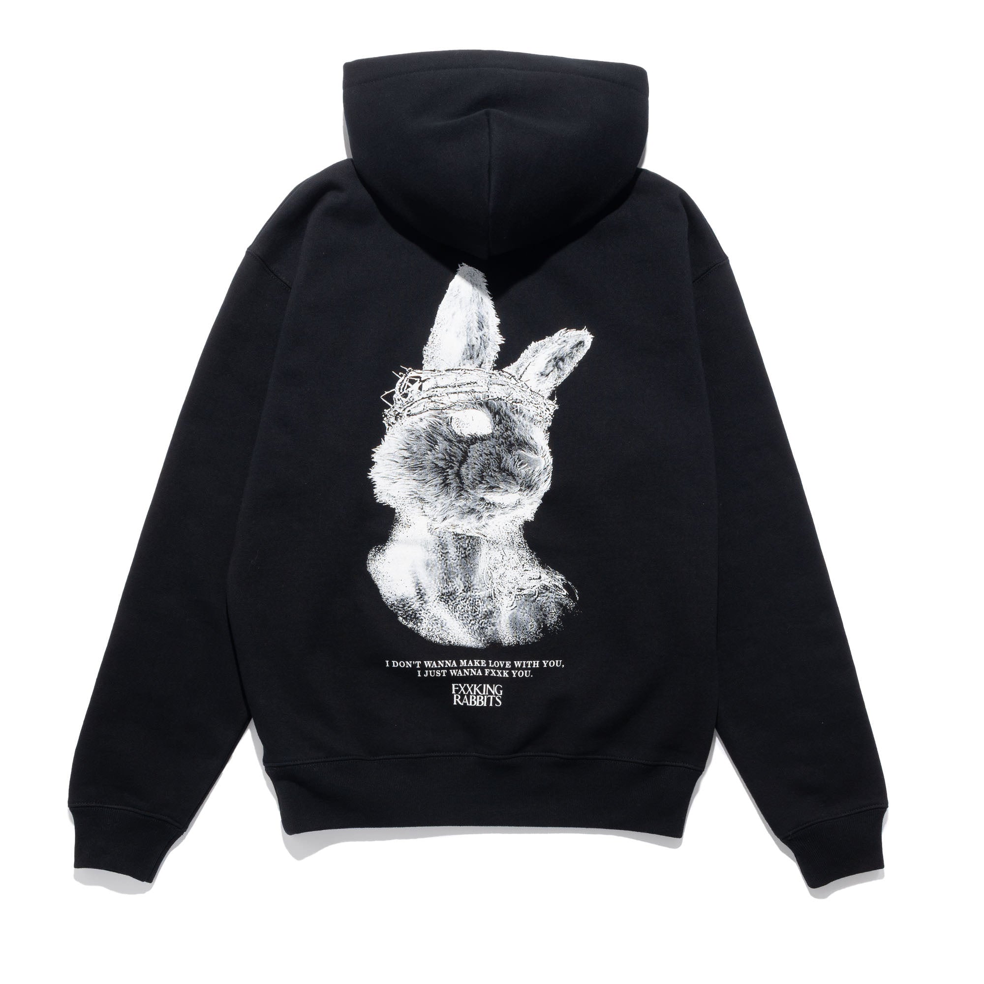 FR2月 FXXKING RABBITS ブラック スウェット