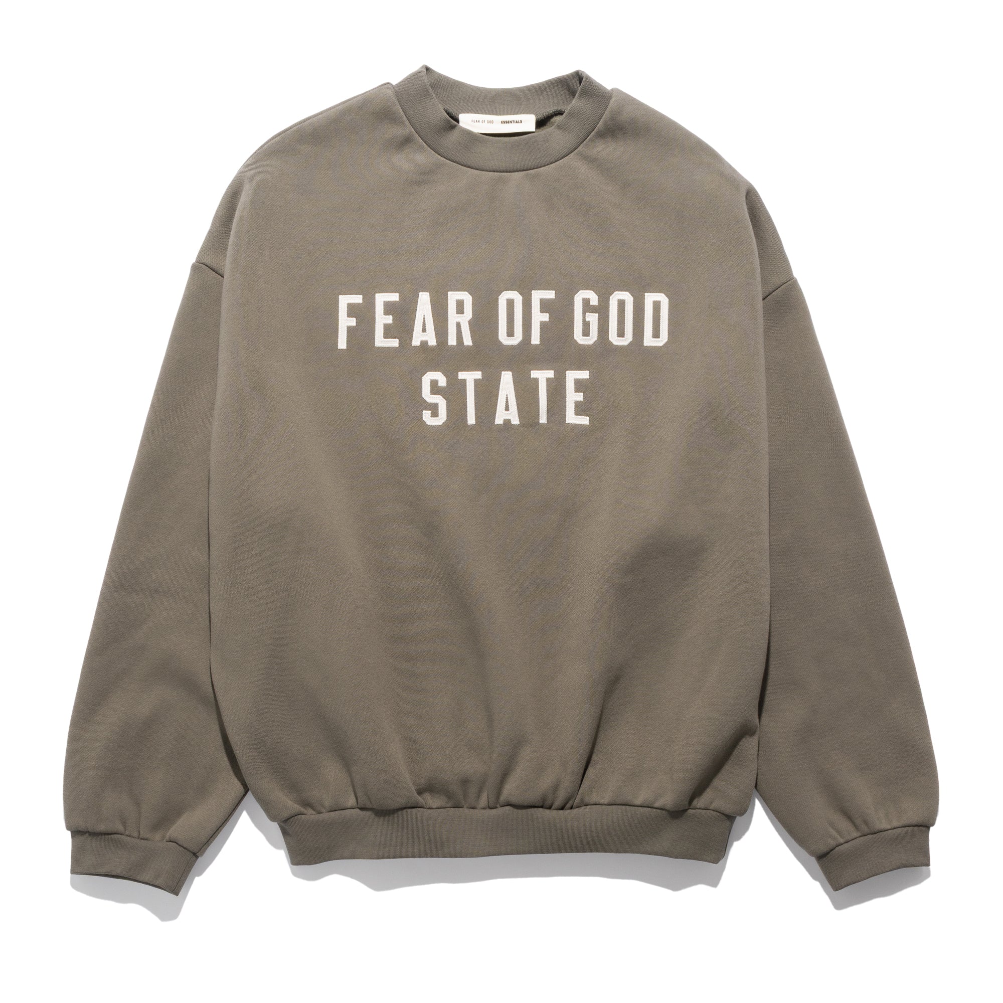 90's Fit Fleece Crewneck Moss 192SP256557F