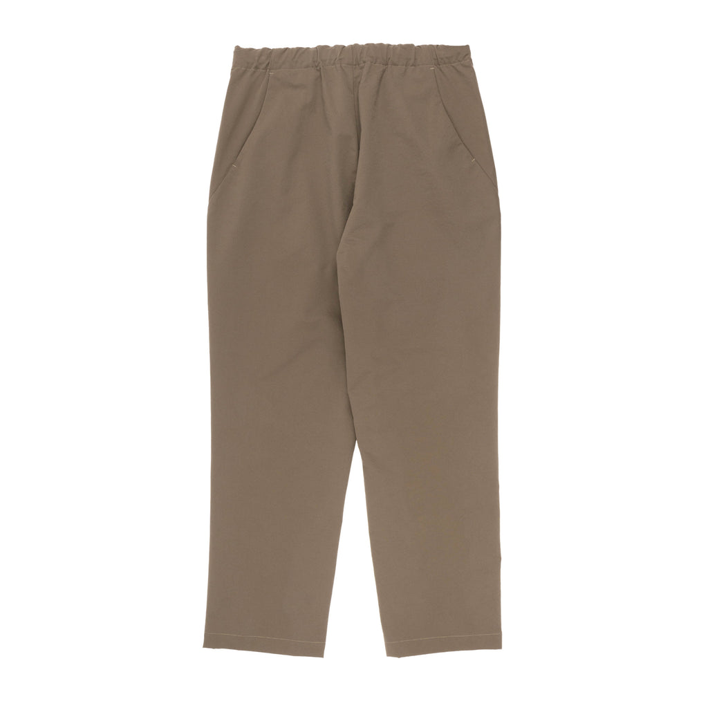 One Tuck Tapered Stretch Pants Taupe Grey GL74198