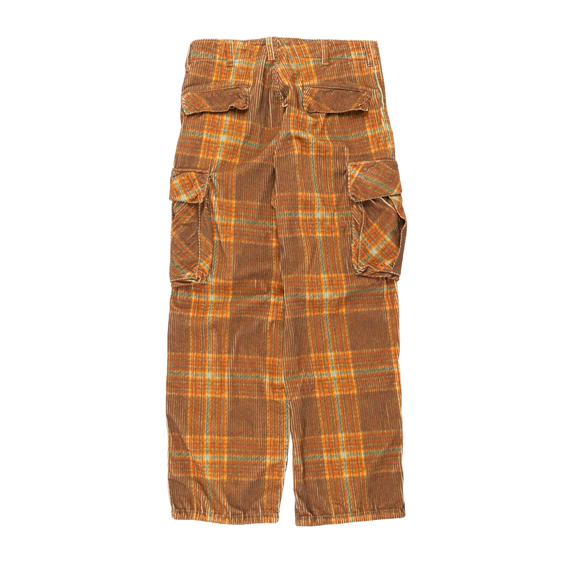 ERL Corduroy Cargo Pants Brown ERL07P010