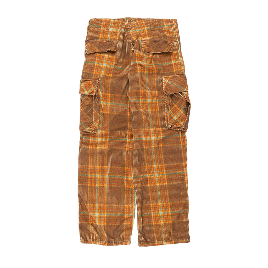 ERL Corduroy Cargo Pants Brown ERL07P010