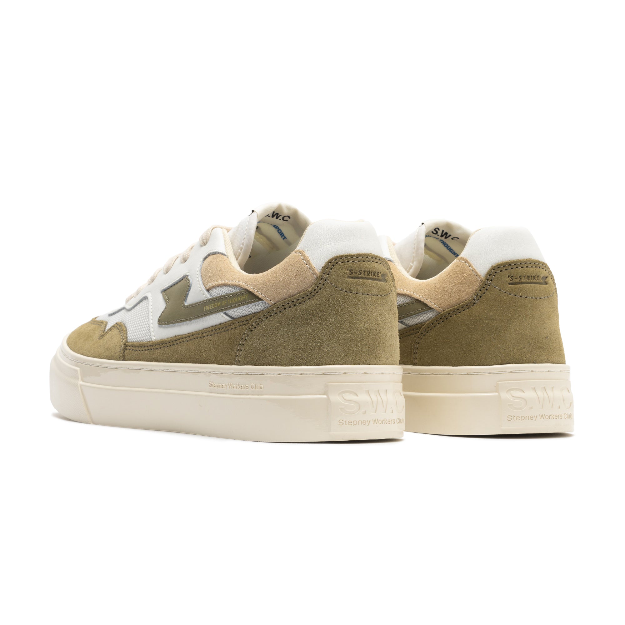 SWC Pearl S-Strike Suede Mix Moss YA09646