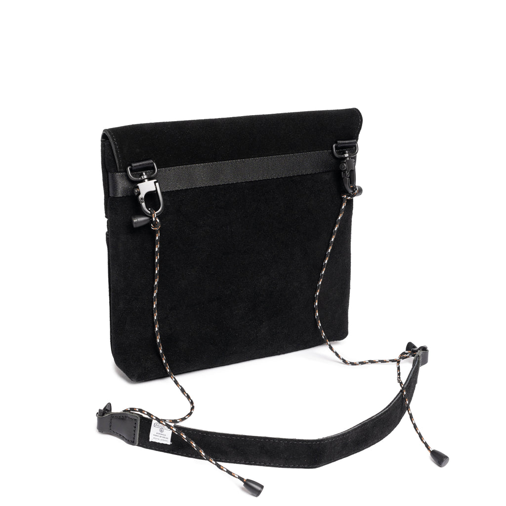 Waterproof Suede Sacoche Black 091750-10