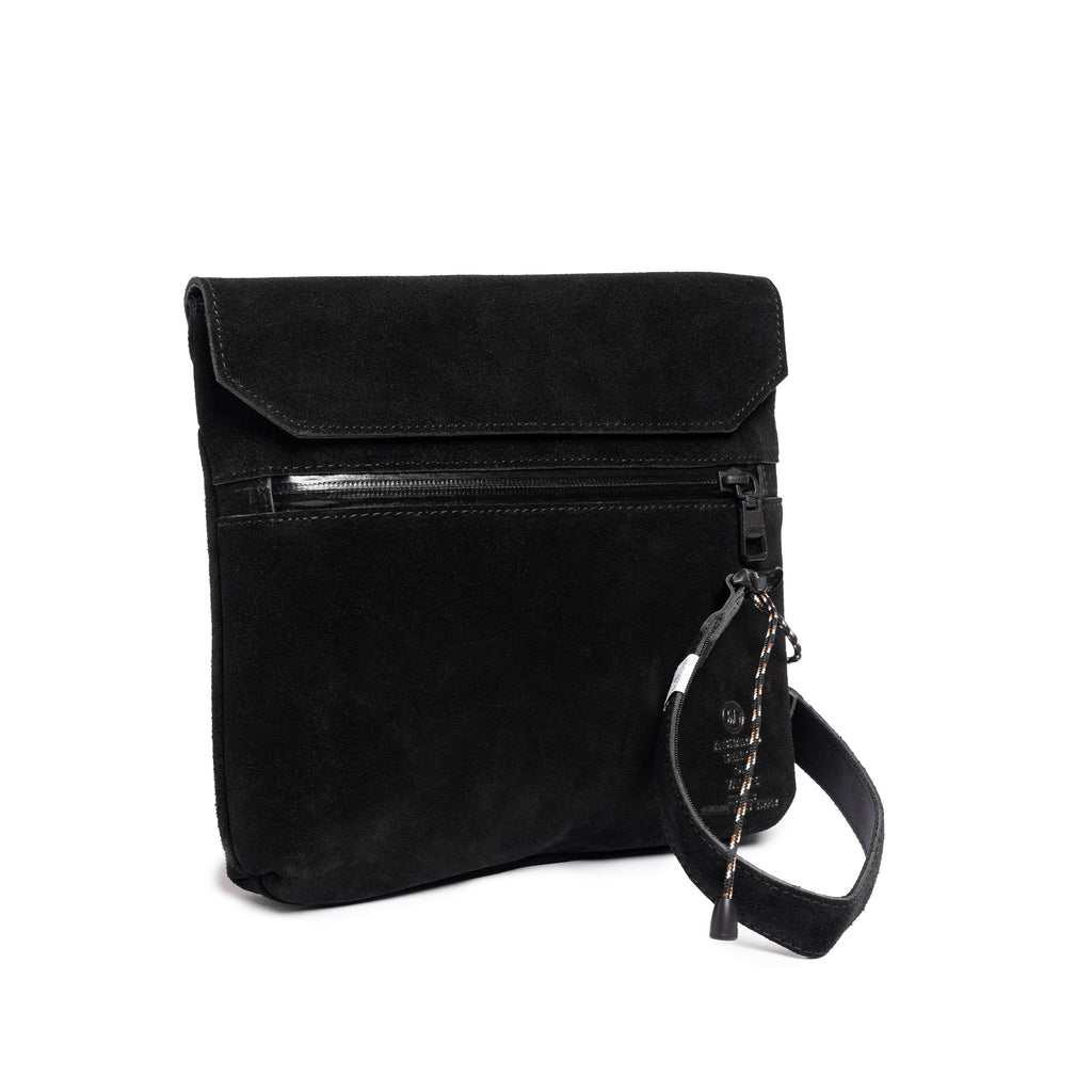 Waterproof Suede Sacoche Black 091750-10