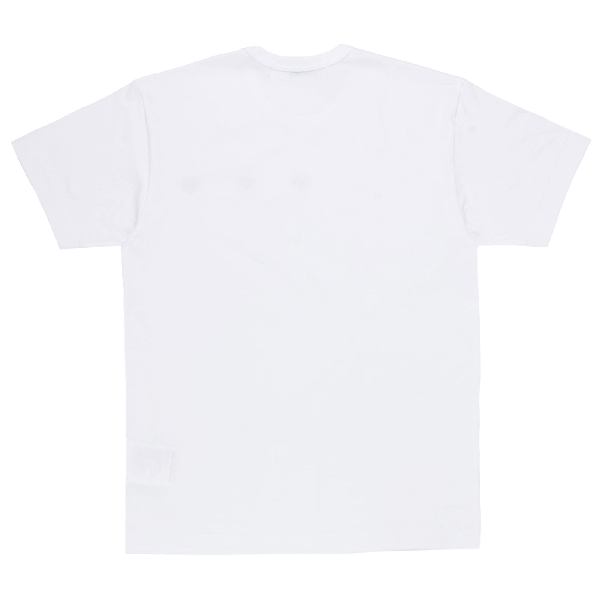 CDG Play Three Red Heart Tee White AX-T337-051-3 – Capsule