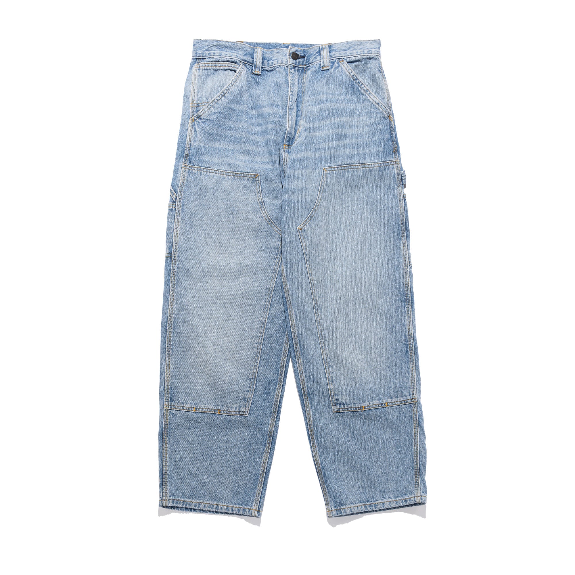 OG Double Knee Pant 12oz Blue Burst Washed Denim I035797