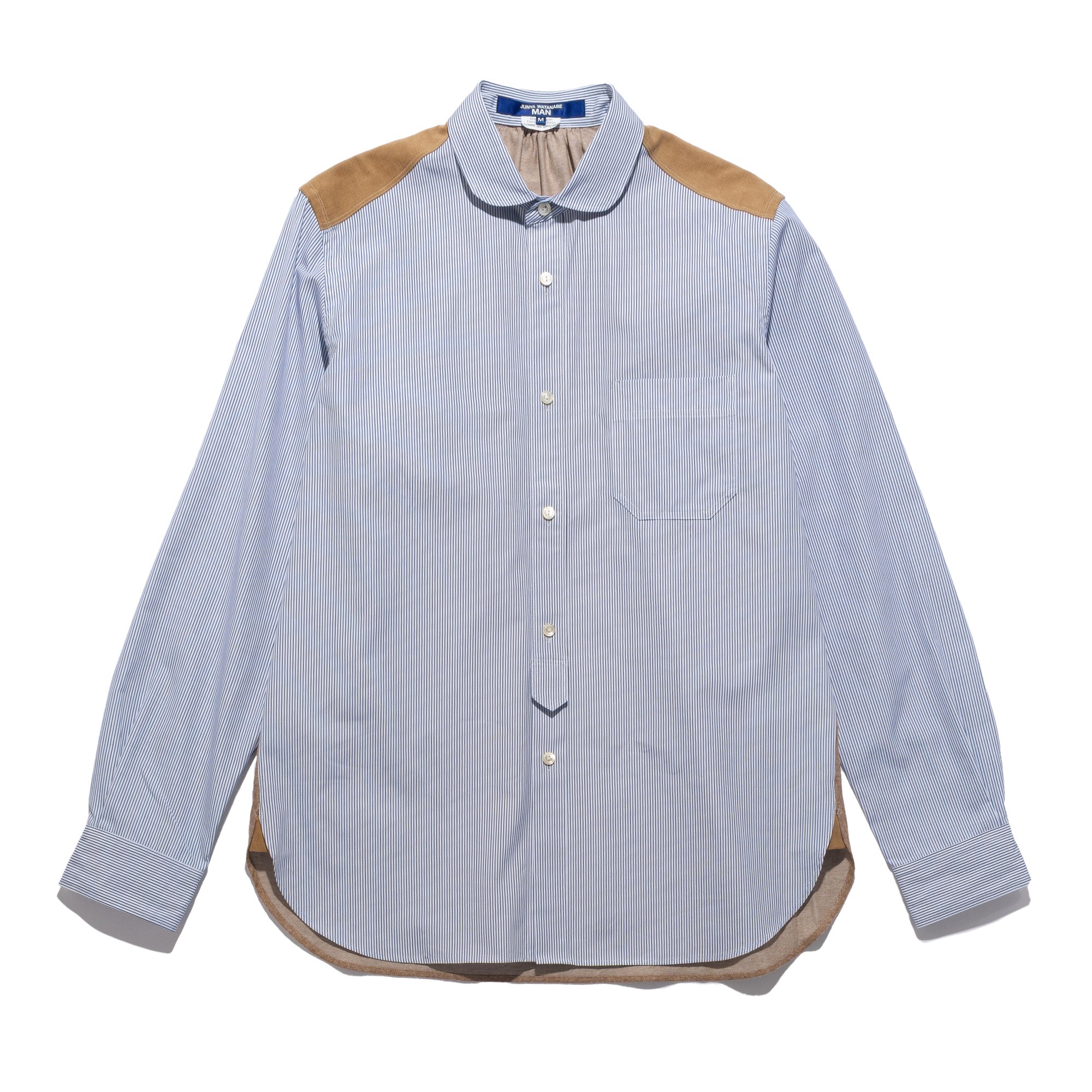 JWM Pinstripe Shirt Blue WP-B016-051-1