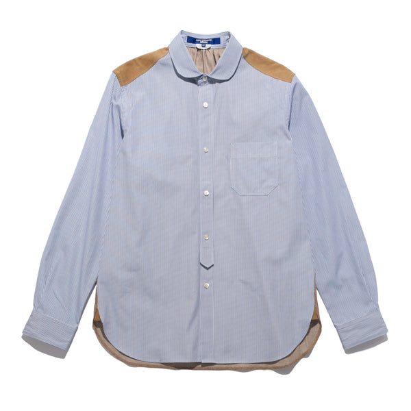 JWM Pinstripe Shirt Blue WP-B016-051-1