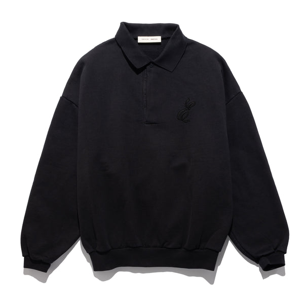 Classic Polo Sweatshirt Vintage Black 192HO252042F – Capsule