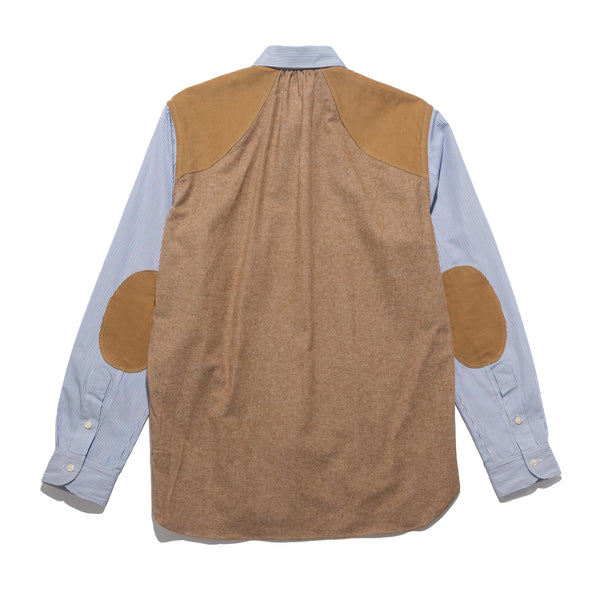 JWM Pinstripe Shirt Blue WP-B016-051-1