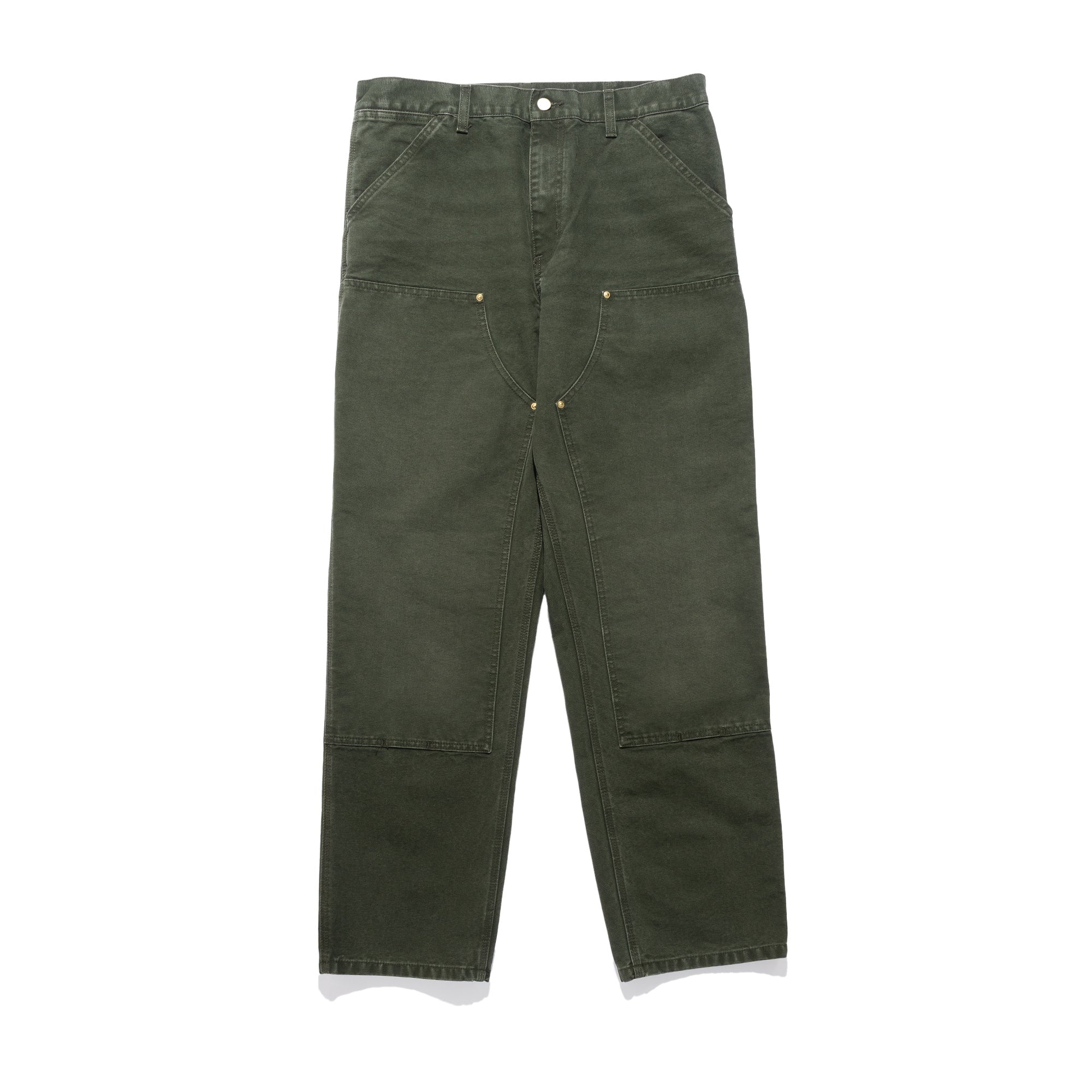 Double Knee Pant 12oz Olive Stone Canvas I034796