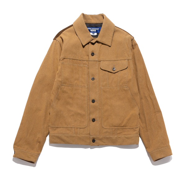 JWM Plaid Work Jacket Brown WP-J015-051-1